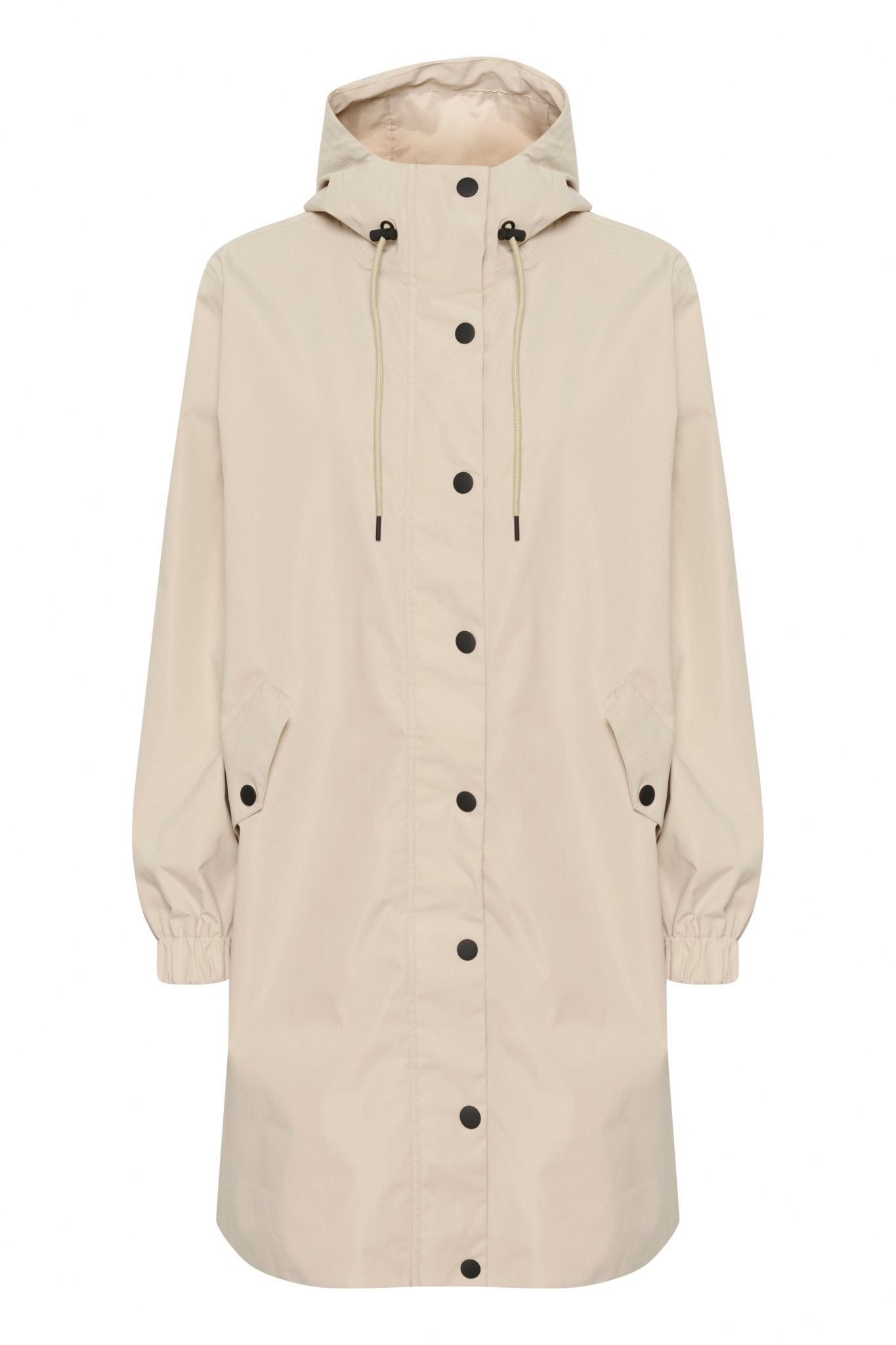 picture of Kaffe KAEnnie Coat - Fearher Gray - Number Two - womens - fashion - clothing - Kaffe 5