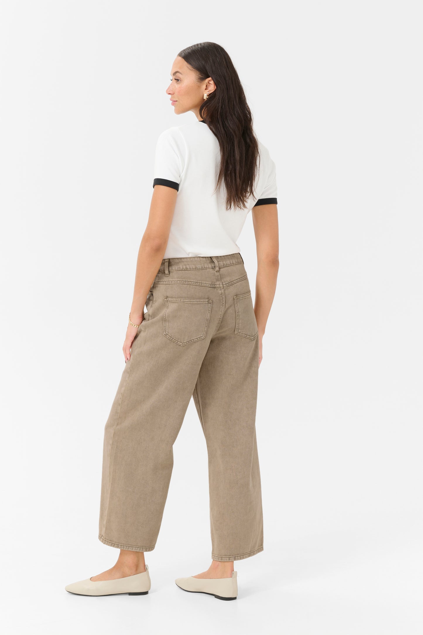 Kaffe KArania High Wasted Jeans Washed