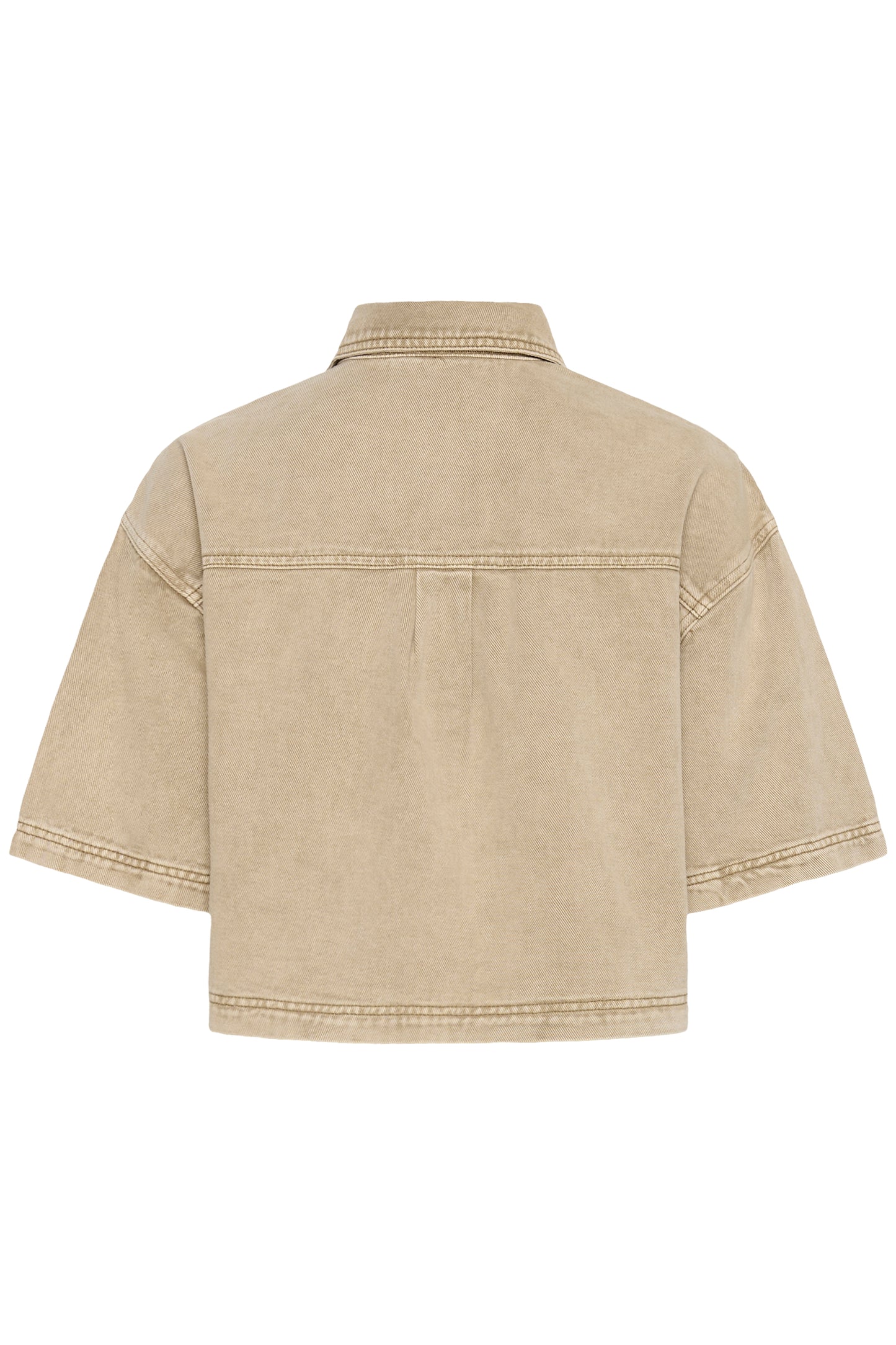 Kaffe KAriana Denim Shirt Washed Light Brown