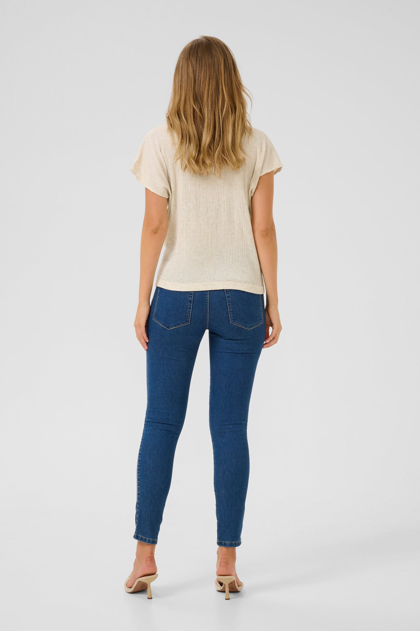 Kaffe KAgitte Blouse Feather Gray