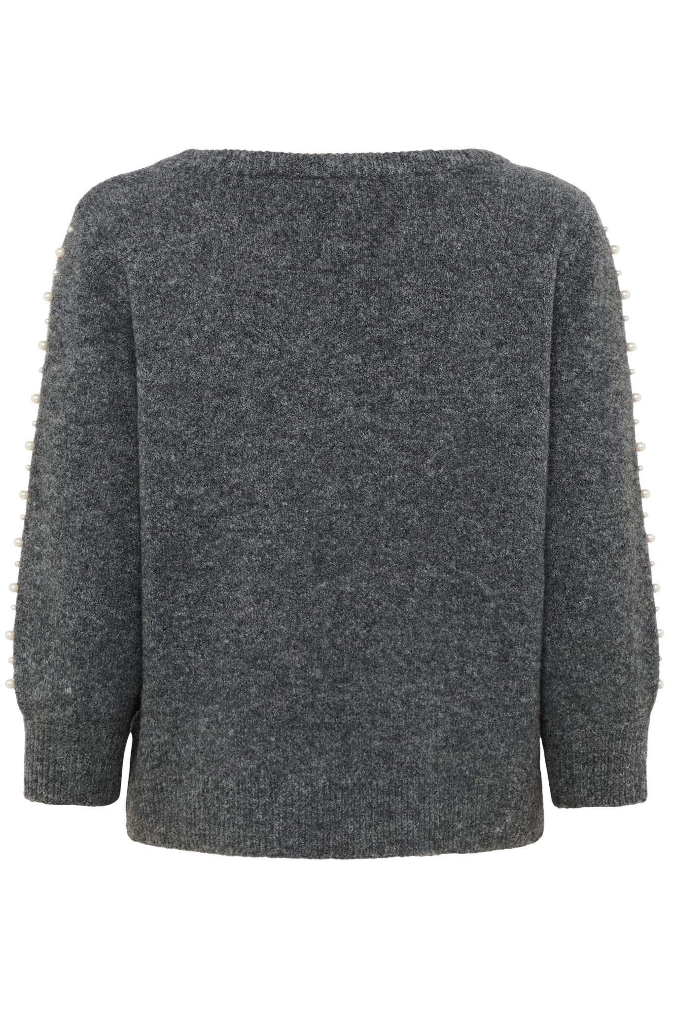 picture of Kaffe KABetty Pullover - Grey Melange - Number Two - womens - fashion - clothing - Kaffe 6