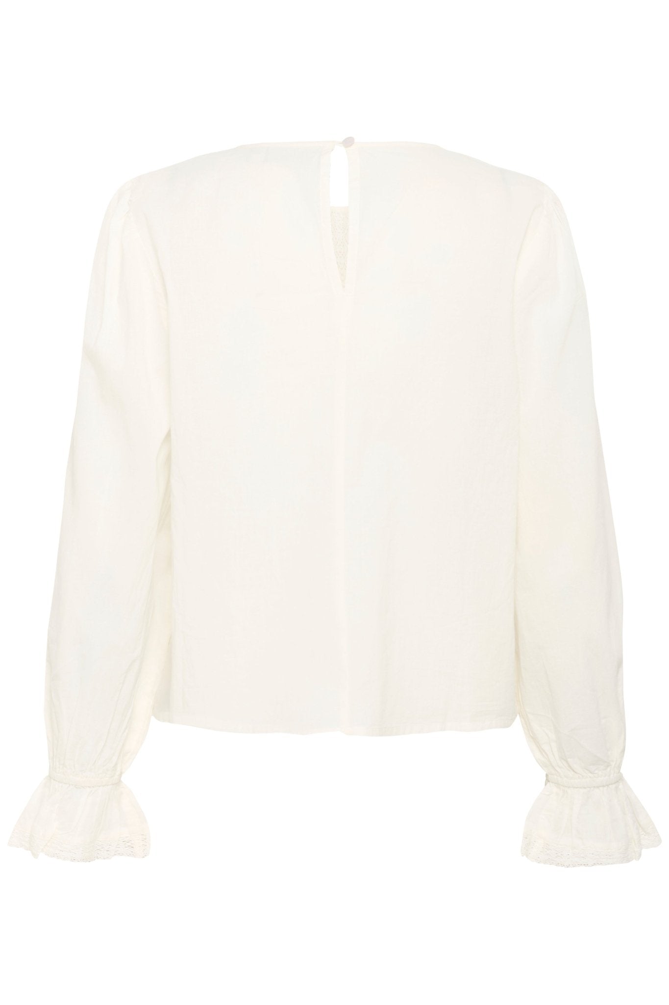 picture of Kaffe Claris Blouse - Chalk - Number Two - womens - fashion - clothing - Kaffe 6