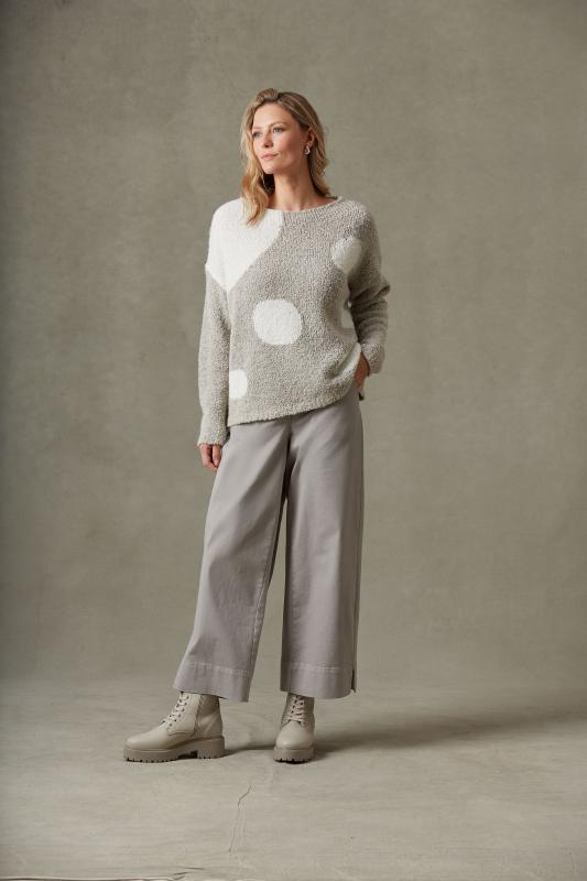 picture of Yellow Label Boucle Spot 2583 - 22 Jumper - Sand - Number Two - womens - fashion - clothing - Yellow Label 2