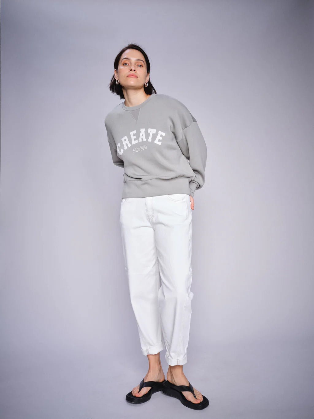 picture of Mos Mosh Aymen Melo Ankle Pant - White - Number Two - womens - fashion - clothing - Mos Mosh 3