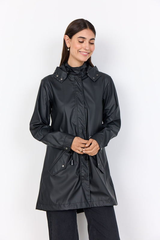 picture of SoyaConcept Alexa 1 Raincoat - Black - Number Two - womens - fashion - clothing - SoyaConcept 1