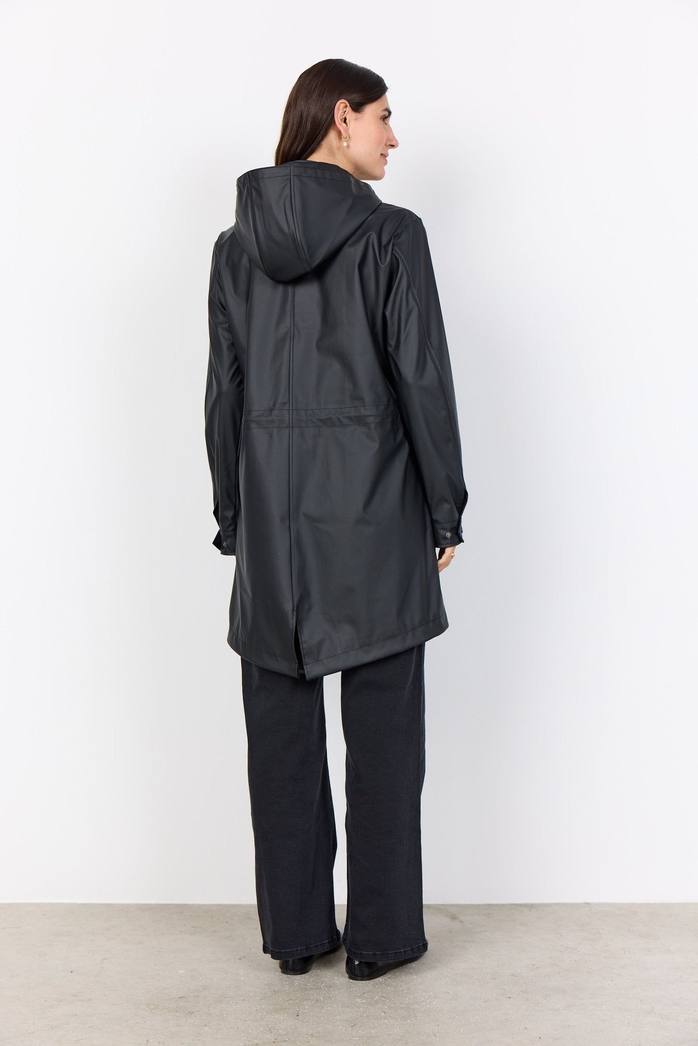 picture of SoyaConcept Alexa 1 Raincoat - Black - Number Two - womens - fashion - clothing - SoyaConcept 3