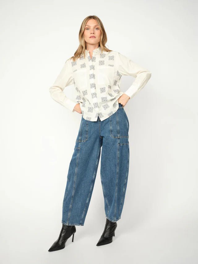 picture of Mos Mosh Galleon Jean - Dark Blue Denim - Number Two - womens - fashion - clothing - Mos Mosh 3