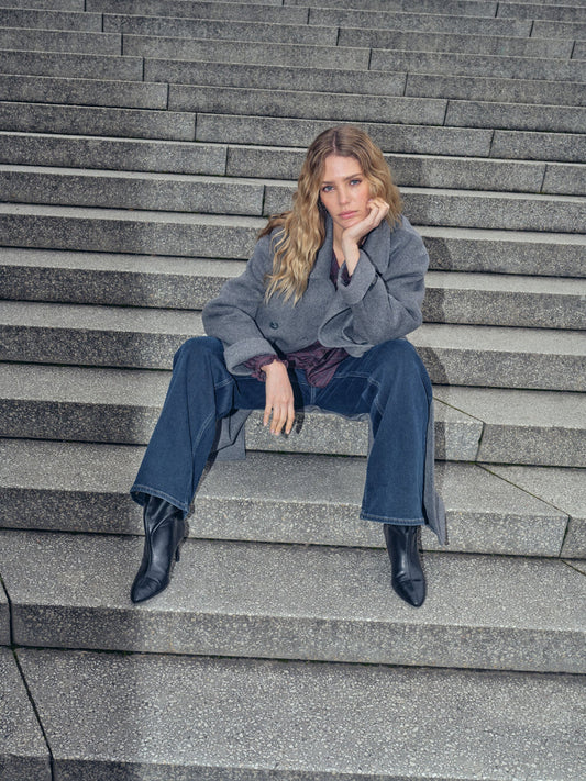 picture of Mos Mosh Dara Hera Jean - Dark Blue Denim - Number Two - womens - fashion - clothing - Mos Mosh 1