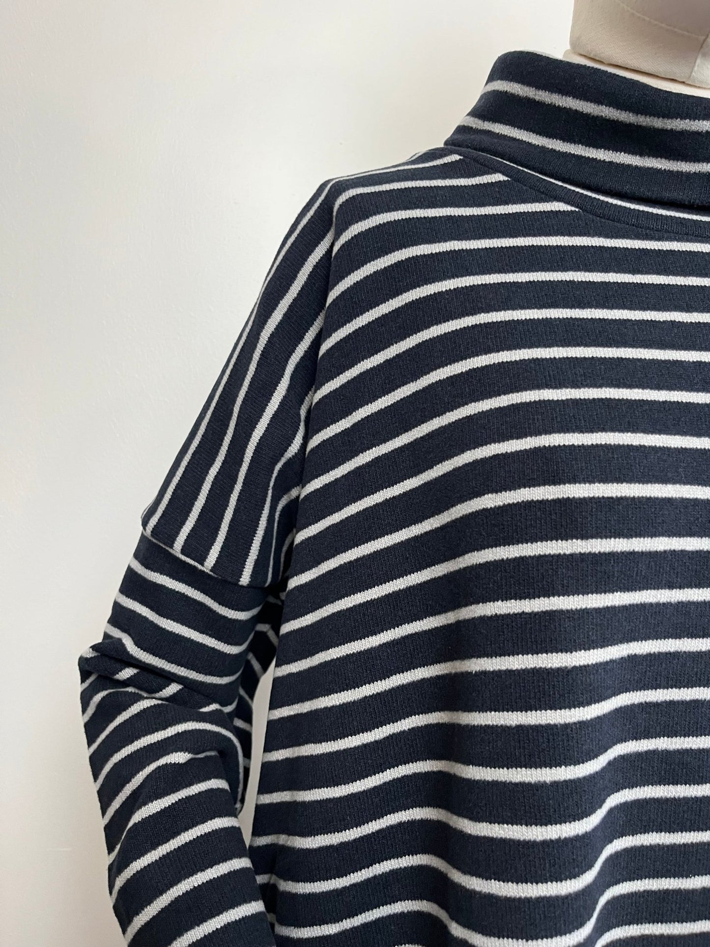 picture of Mama B Zita Jumper - Notte Stripe - Number Two - womens - fashion - clothing - Mama B 2