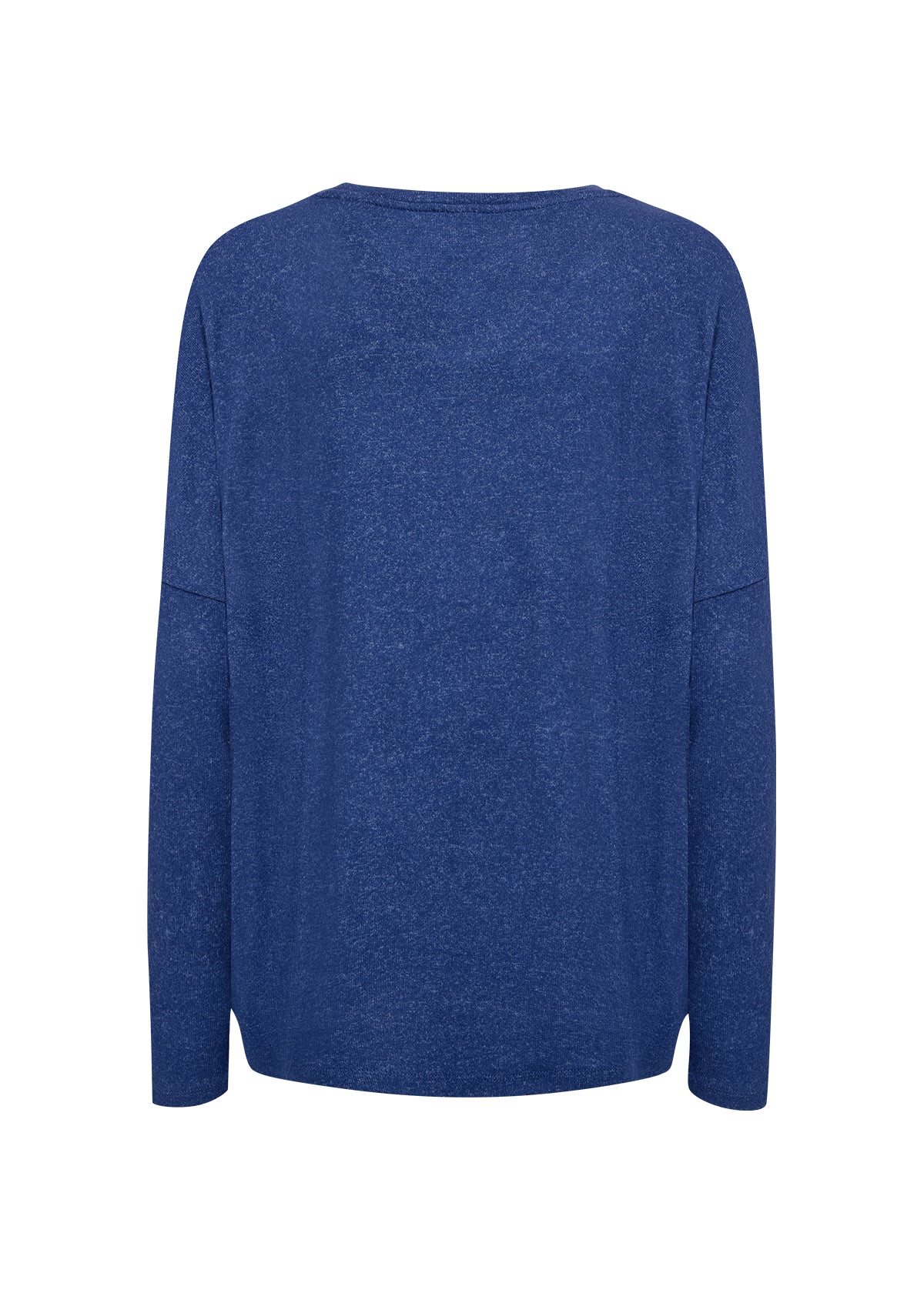 picture of SoyaConcept BIARA 1 Long Sleeve T Blouse - Dark Blue Melange - Number Two - womens - fashion - ethical - clothing
