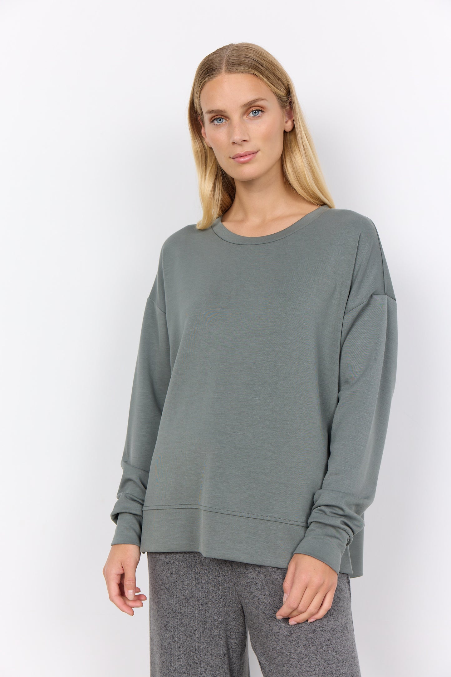 SoyaConcept BANU 164 Sweatshirt Misty Green