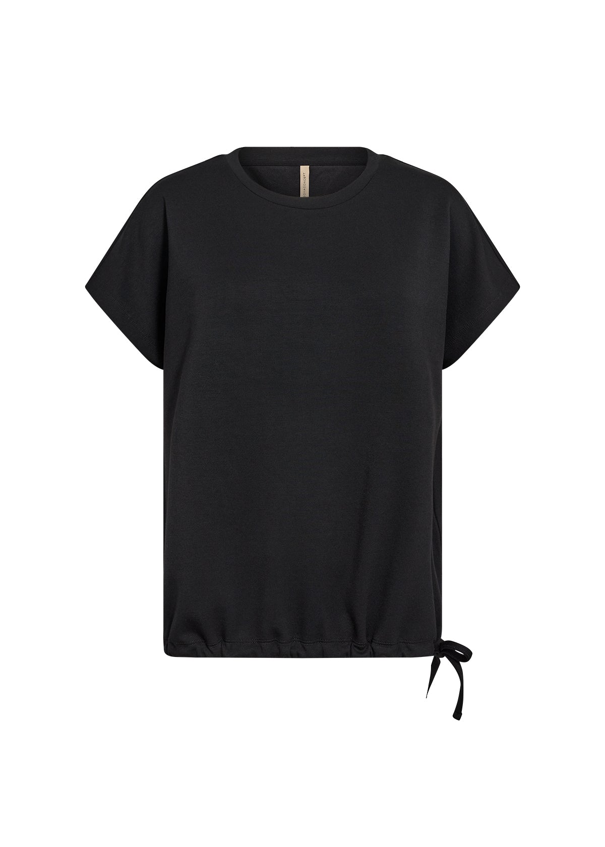 SoyaConcept BANU 169 Short Sleeve Sweatshirt Black
