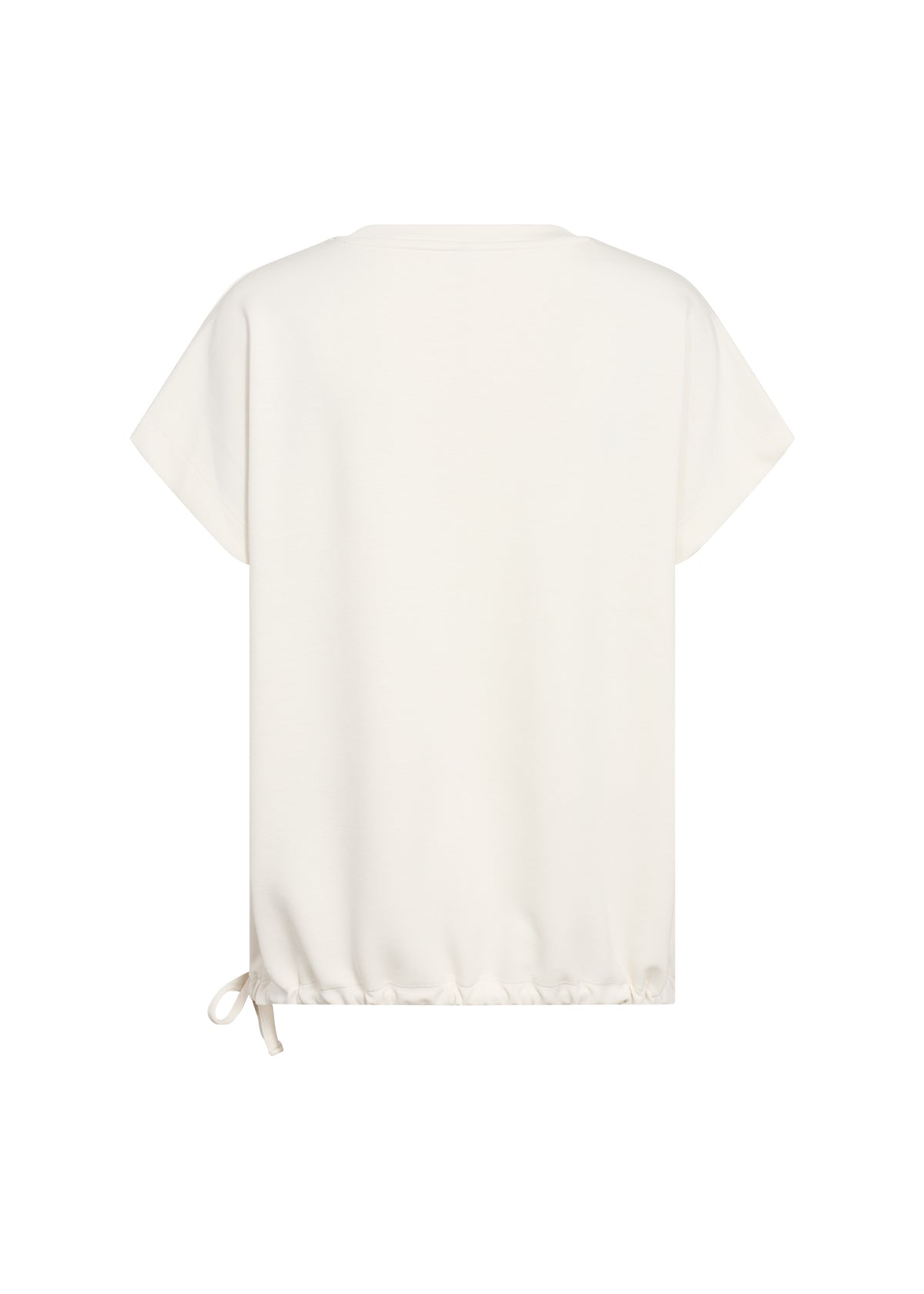 SoyaConcept BANU 169 Short Sleeve Sweatshirt Cream