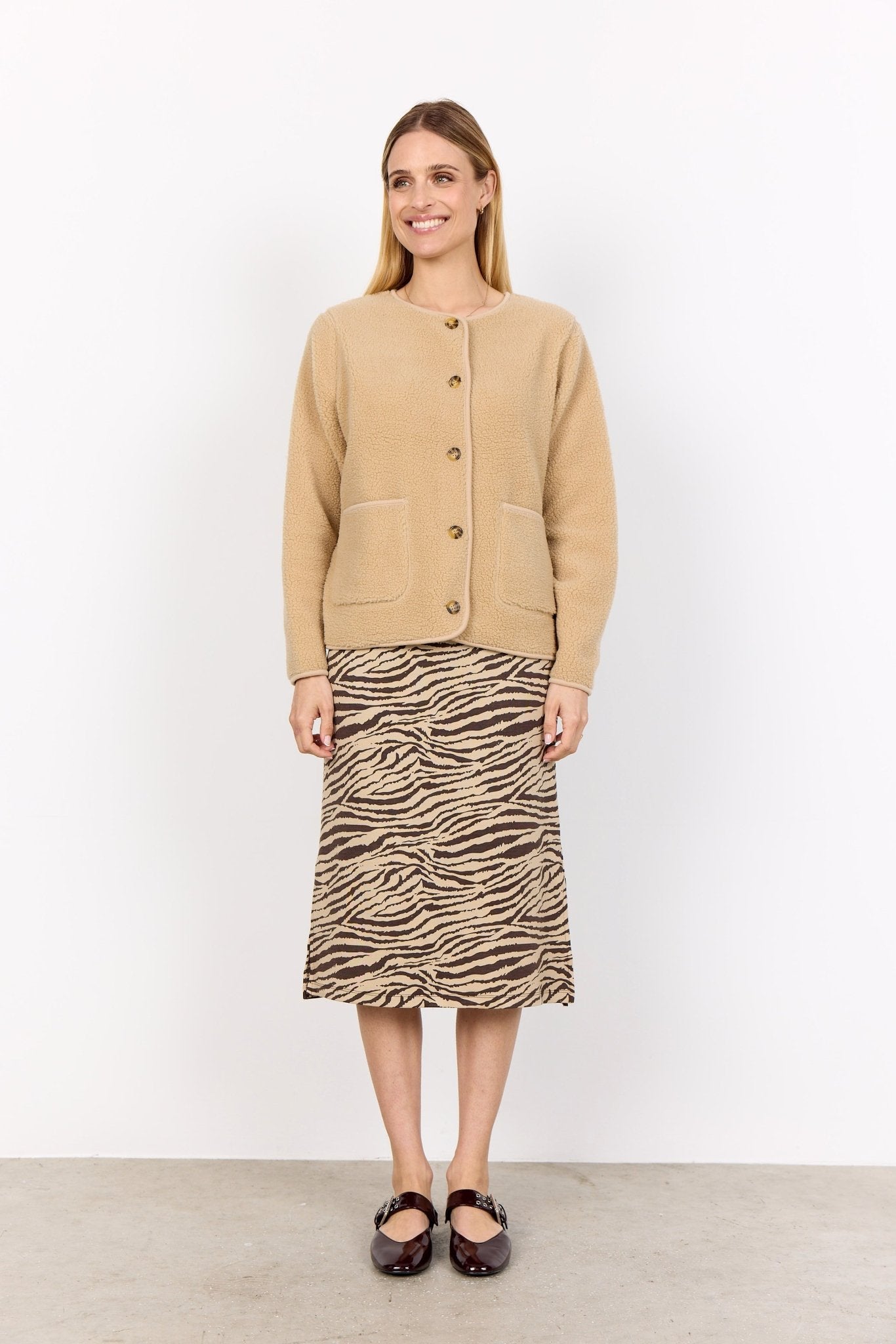 picture of SoyaConcept SC - ONYX 2 Jacket - Sand - Number Two - womens - fashion - clothing - SoyaConcept 2