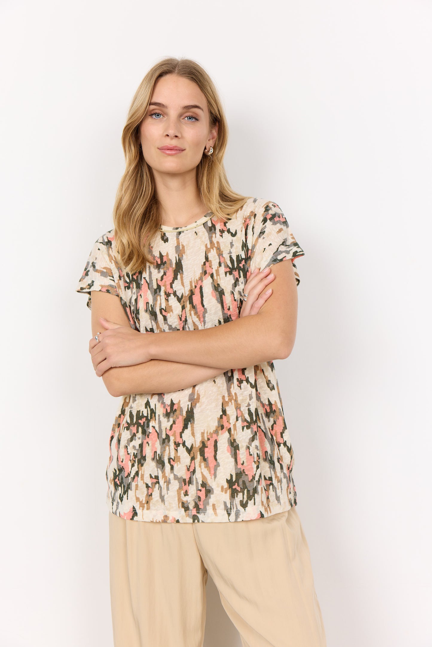 SoyaConcept ARETHA 38 T-shirt Coral