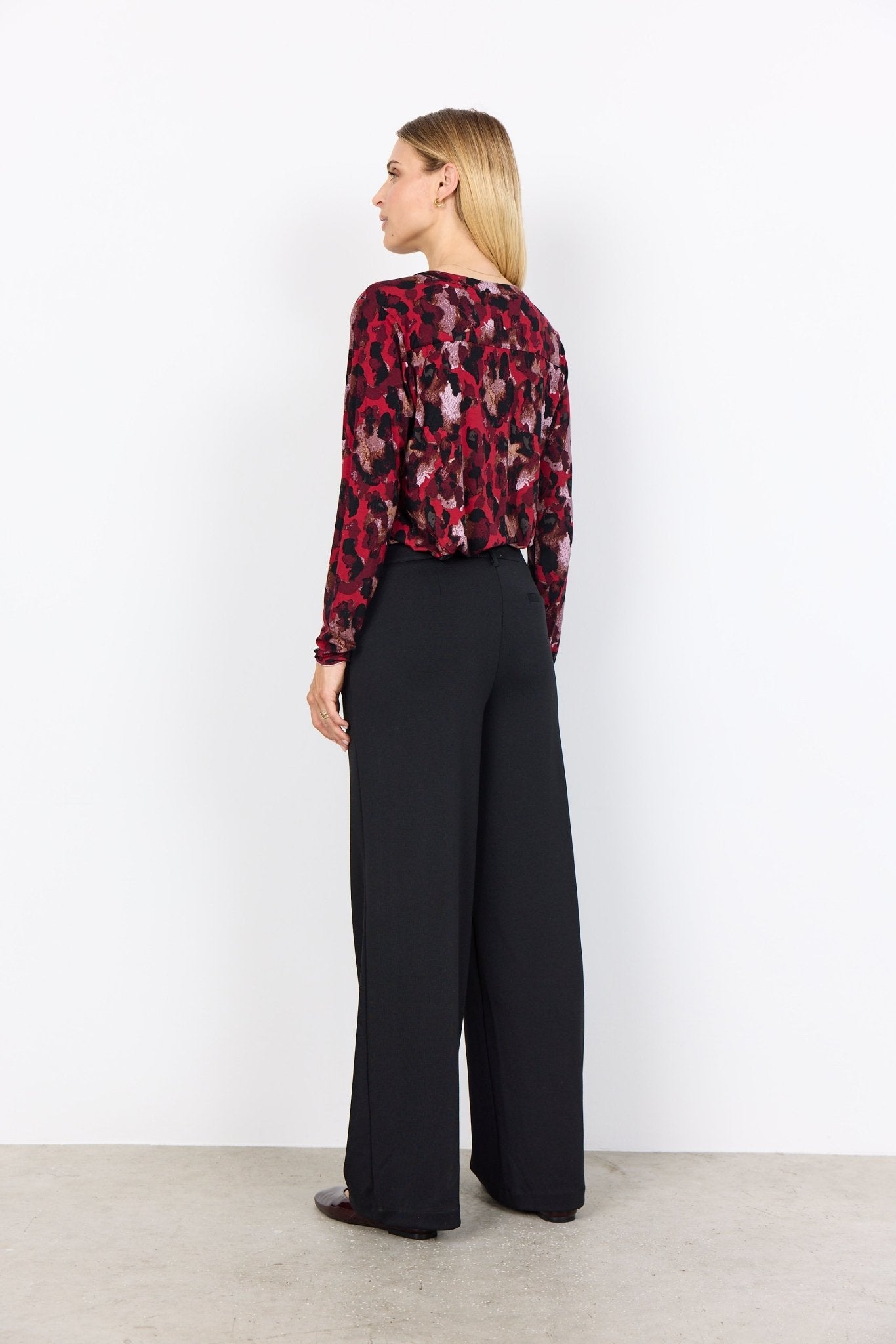 picture of SoyaConcept MARCIA 341 Top - Red - Number Two - womens - fashion - clothing - SoyaConcept 3