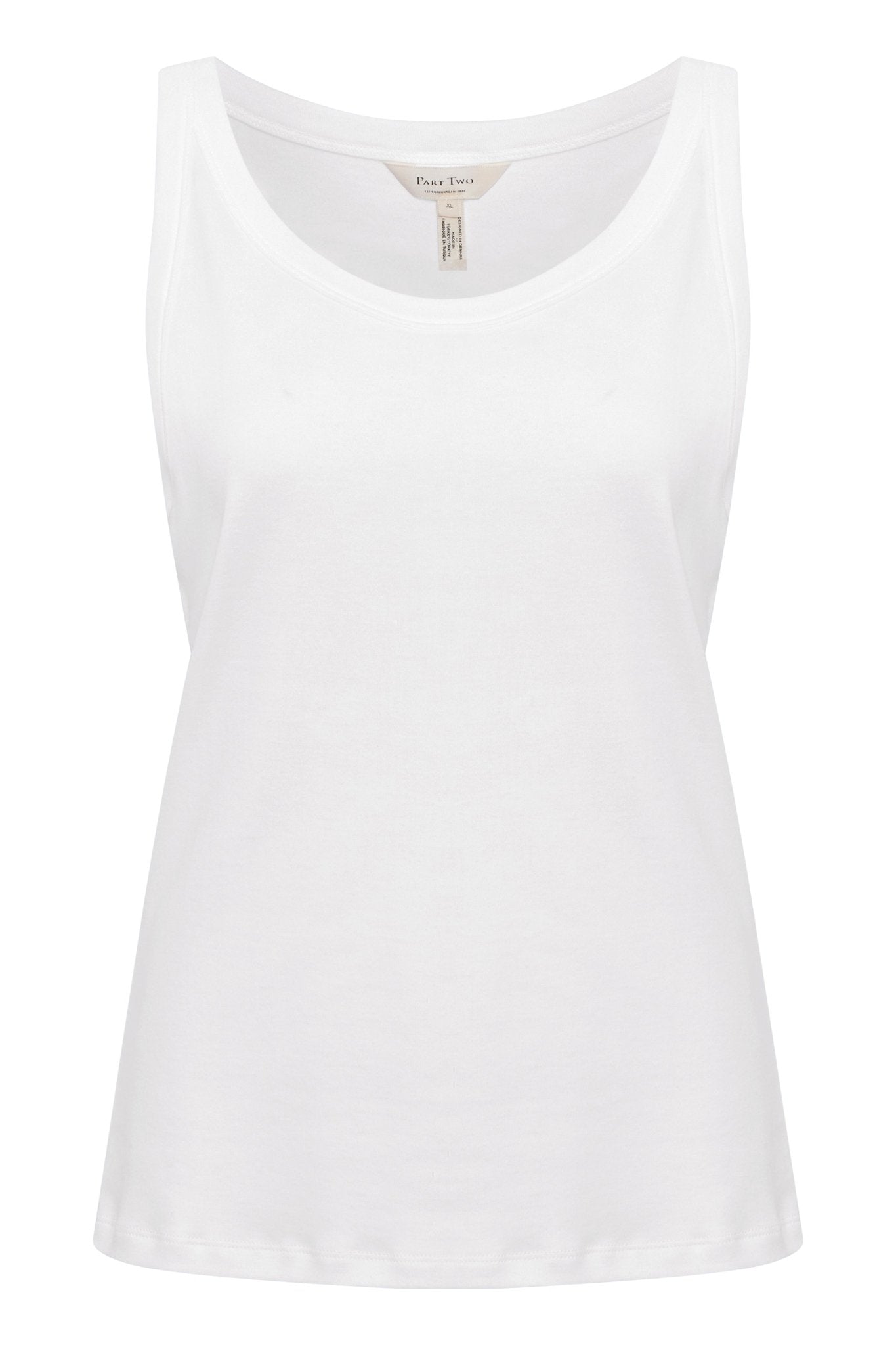 Part Two ArvidaPW Vest Top Bright White
