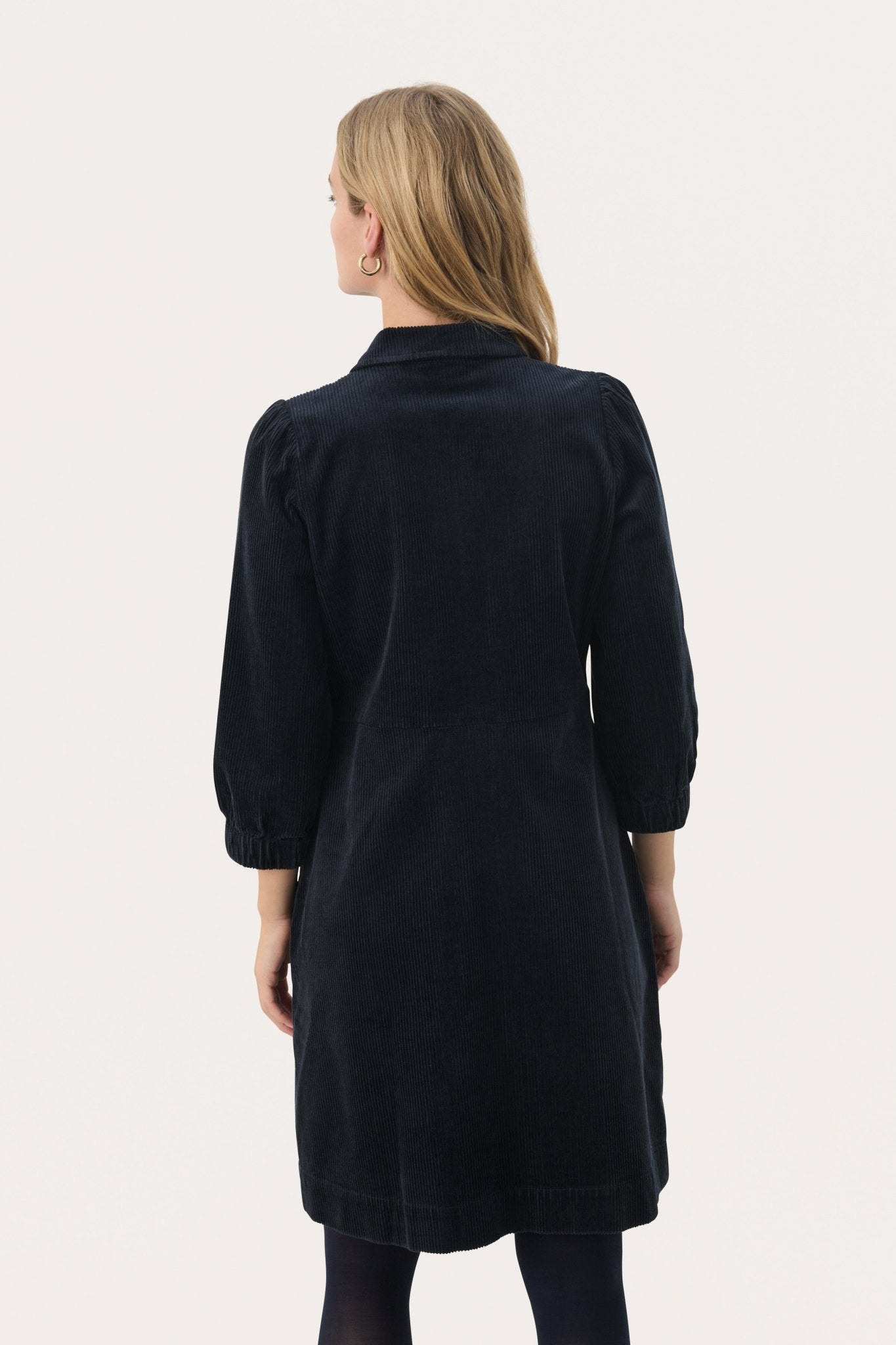 picture of Part Two Eyvors Dress - Dark Navy - Number Two - womens - fashion - clothing - Part Two 5