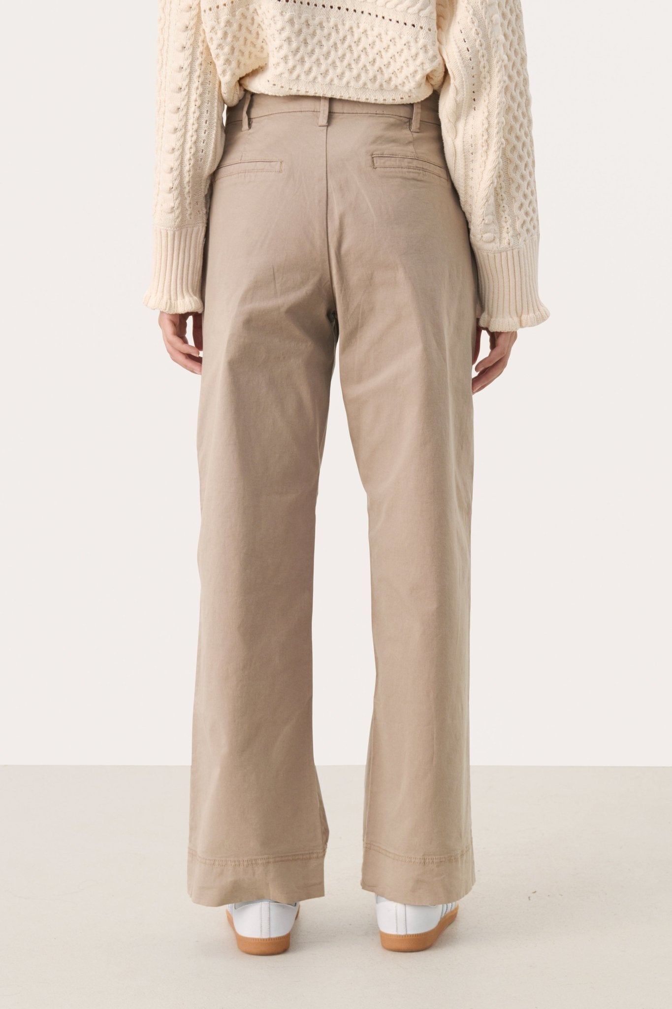 picture of Part Two BelmePW Trouser Desert Taupe - Number Two - womens - fashion - clothing - Part Two 3