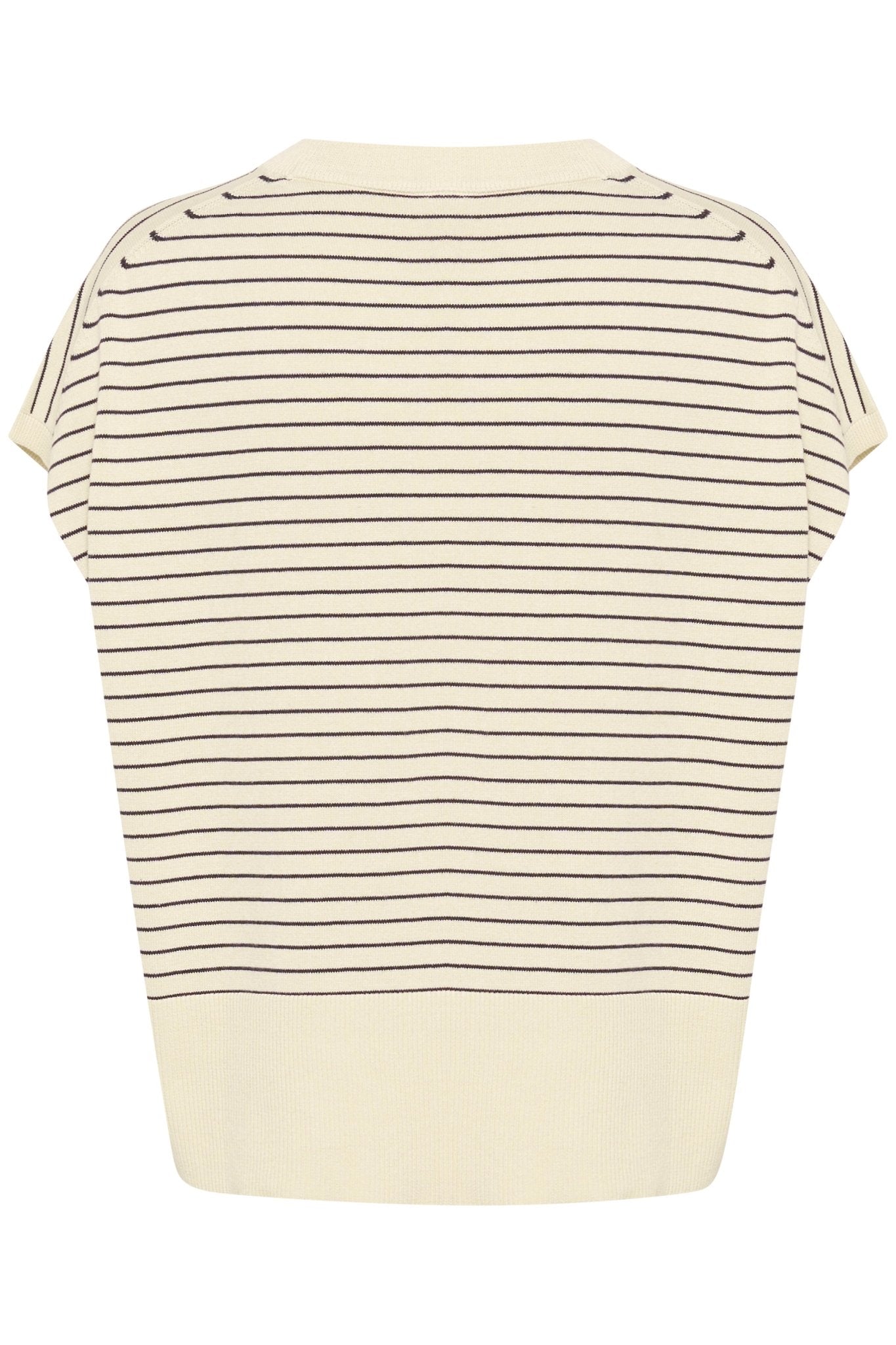 Part Two NatayaPW Slipover Whitecap Grey Stripe