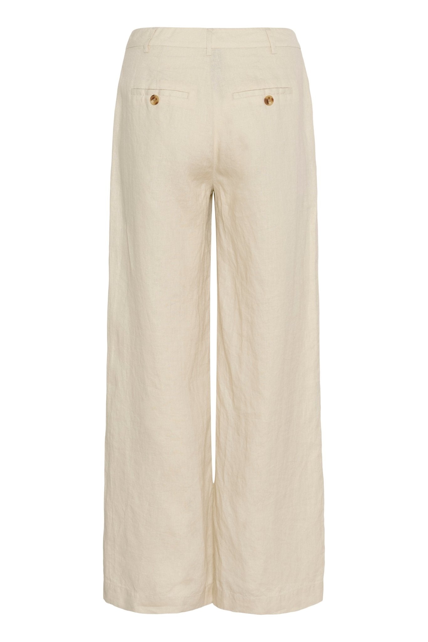 picture of Part Two NinnesPW Linen Trouser French Oak - Number Two - womens - fashion - clothing - Part Two 7