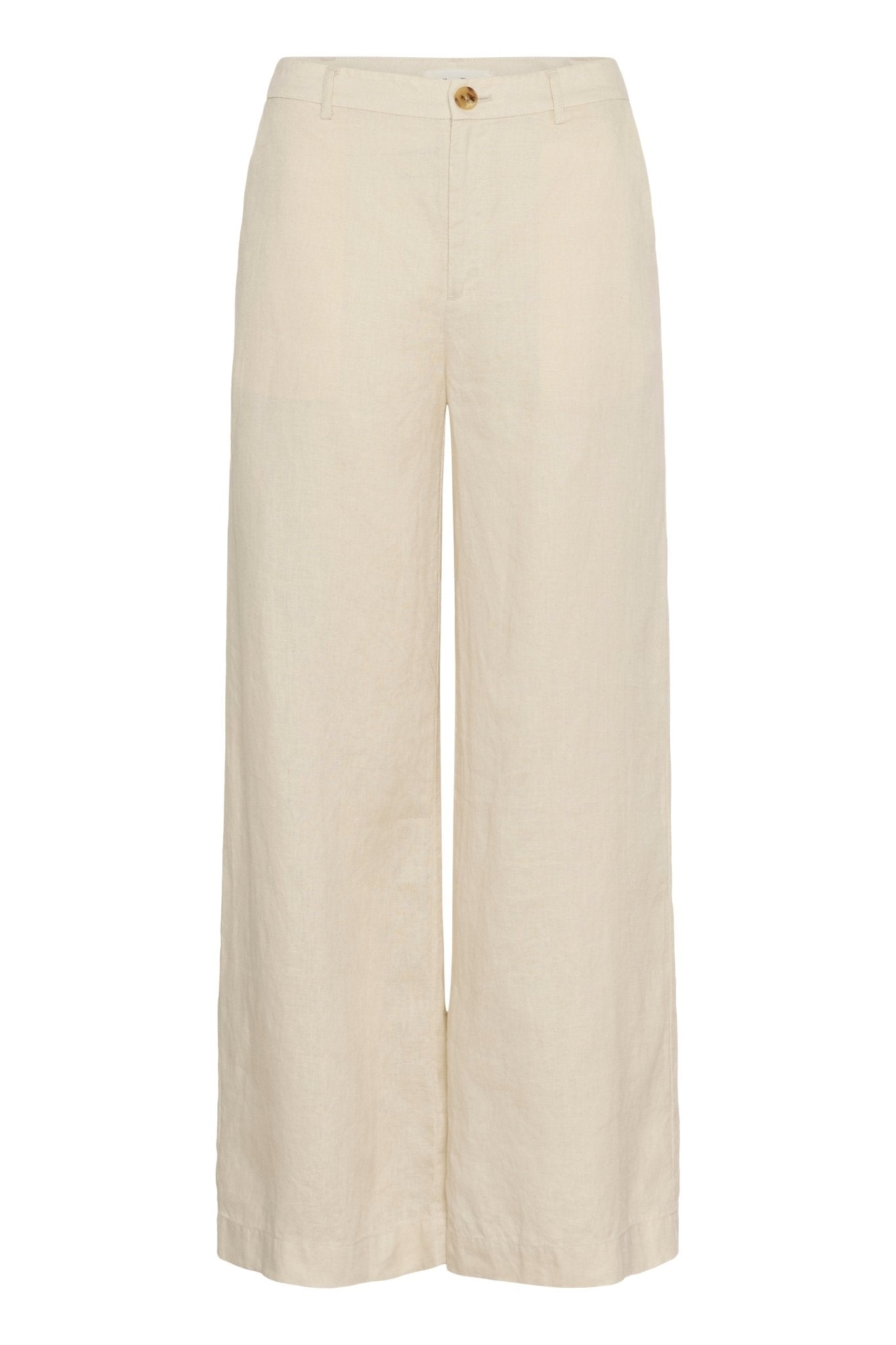 picture of Part Two NinnesPW Linen Trouser French Oak - Number Two - womens - fashion - clothing - Part Two 6