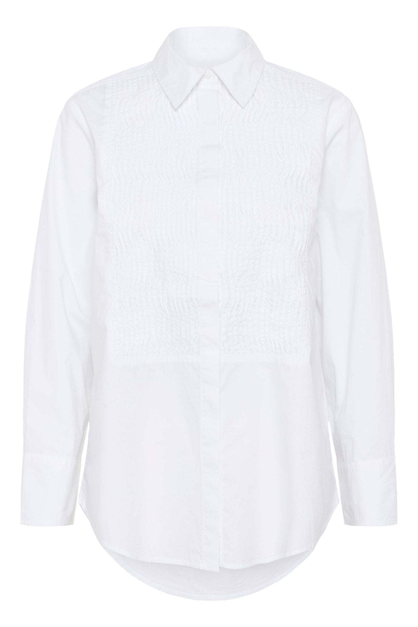 picture of Part Two Natinka Shirt - Bright White - Number Two - womens - fashion - clothing - Part Two 2