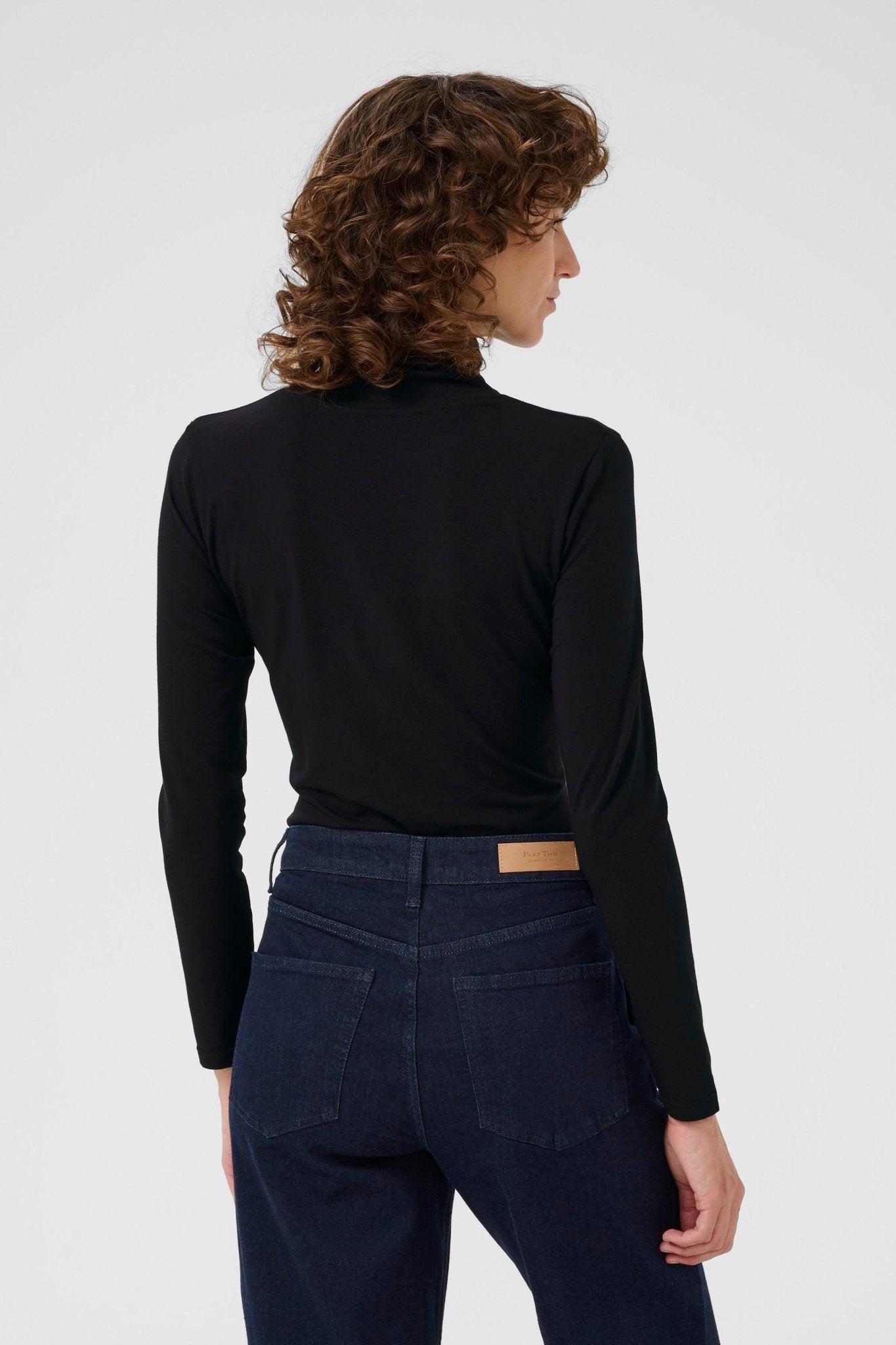 picture of Part Two Efinas T-Shirt - Black - Number Two - womens - fashion - clothing - Part Two 3