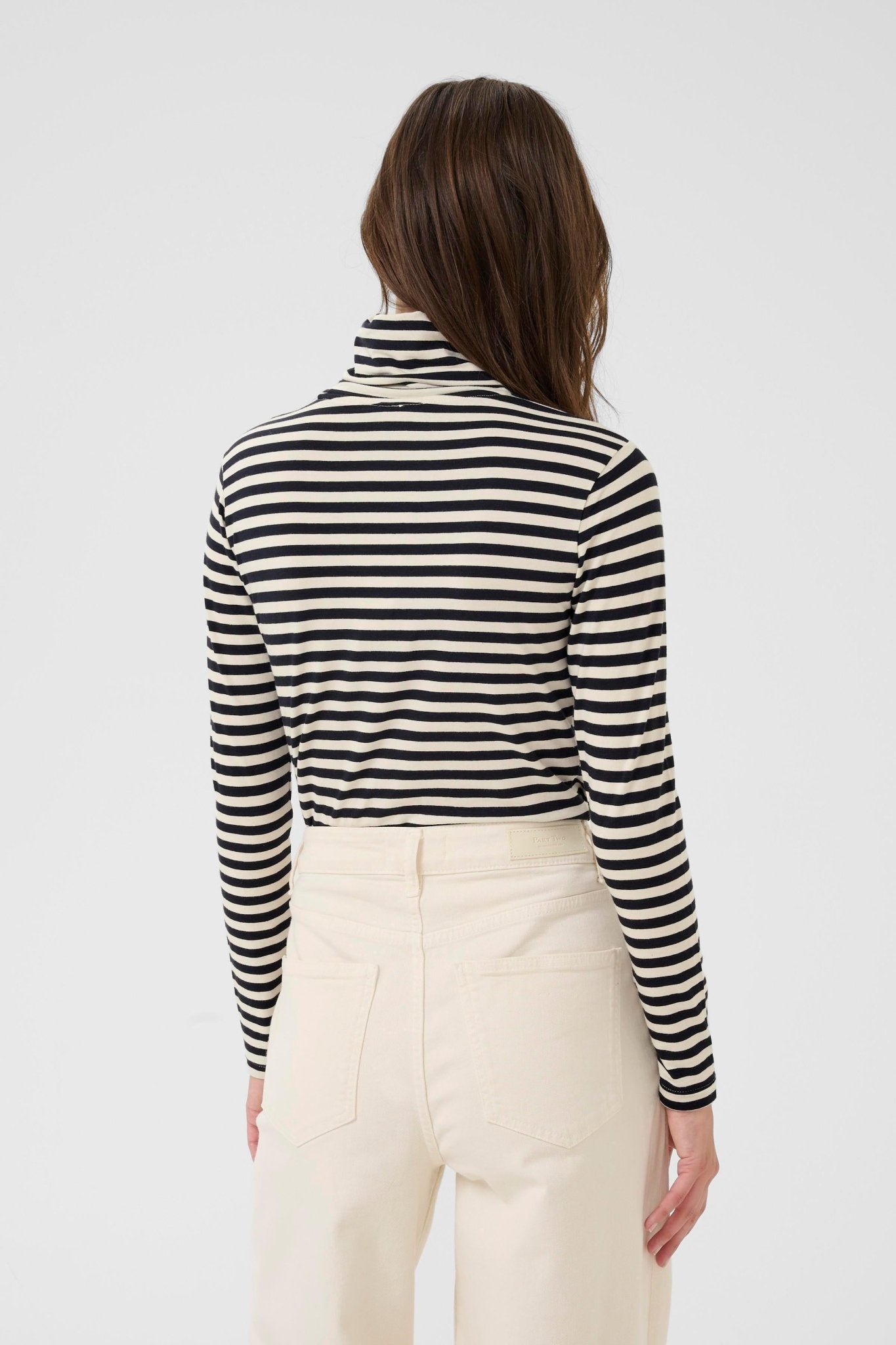 picture of Part Two Efinas T-Shirt - Whitecap Gray/Navy Stripe - Number Two - womens - fashion - clothing - Part Two 3