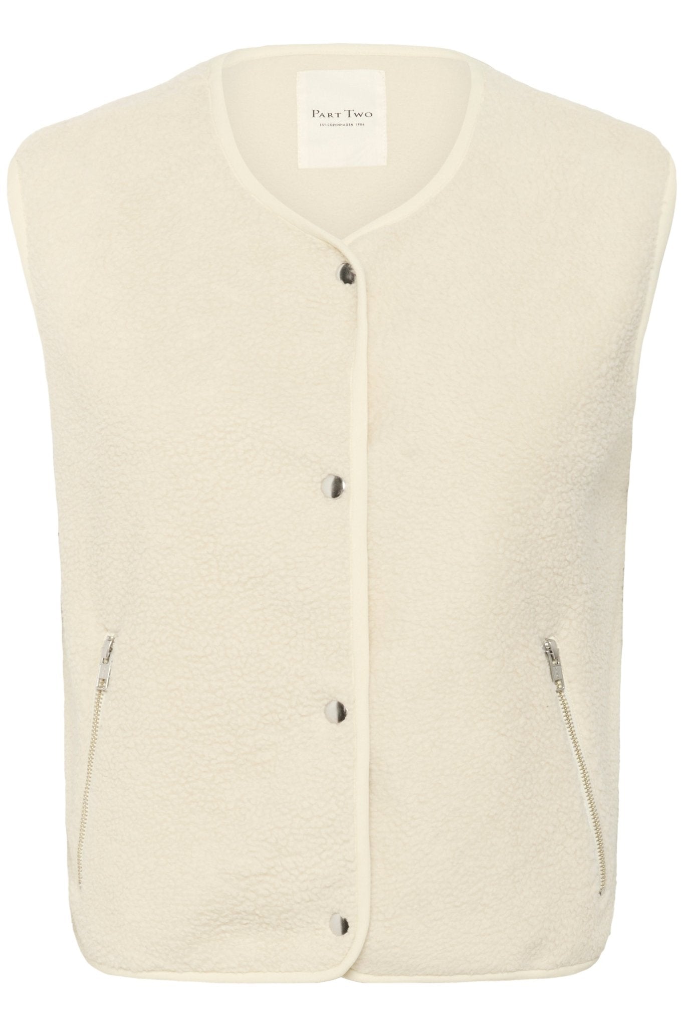 picture of Part Two Signy Waistcoat - Oatmeal - Number Two - womens - fashion - clothing - Part Two 6