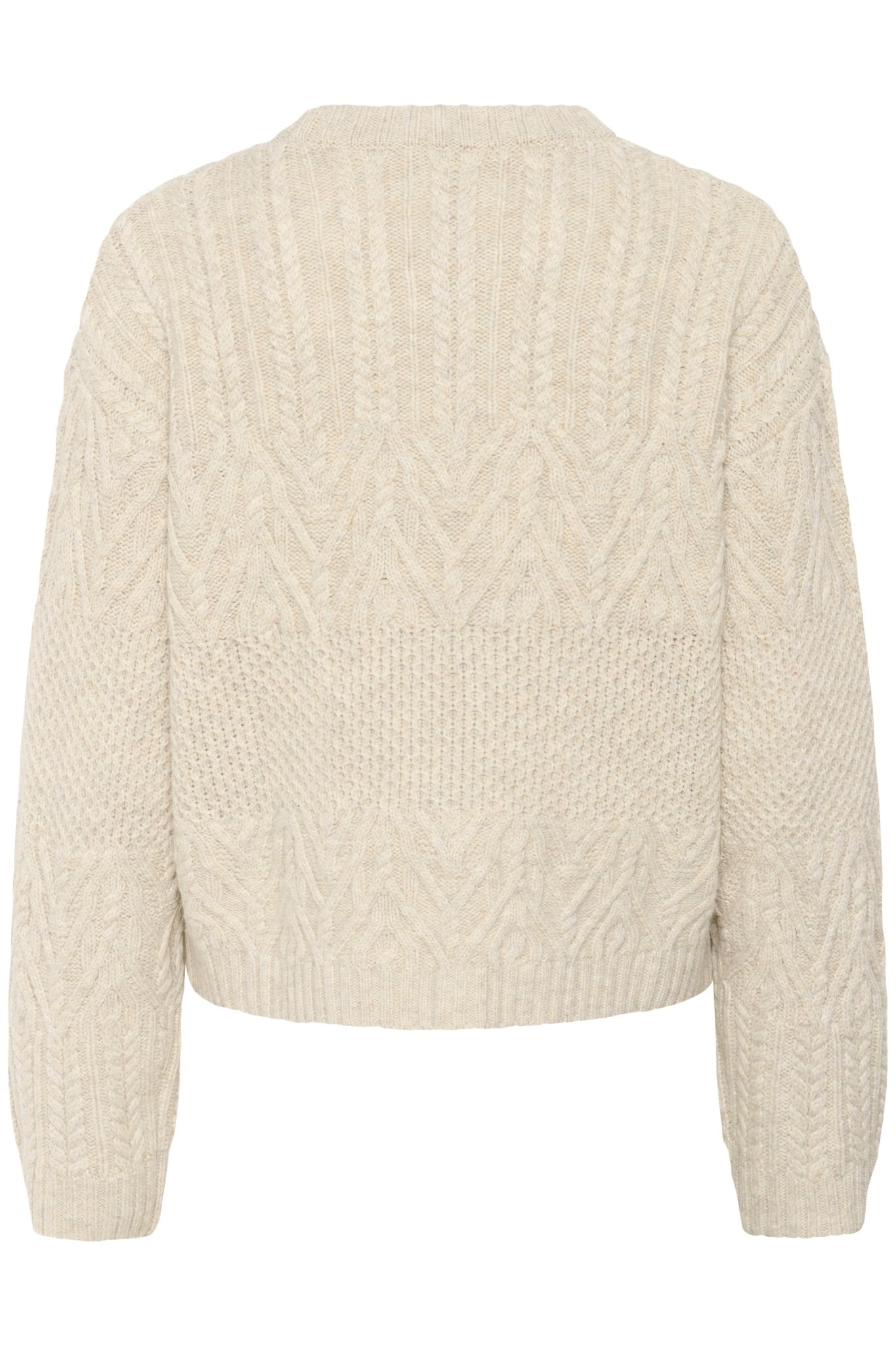 picture of Part Two Sindy Pullover - French Oak Melange - Number Two - womens - fashion - clothing - Part Two 6