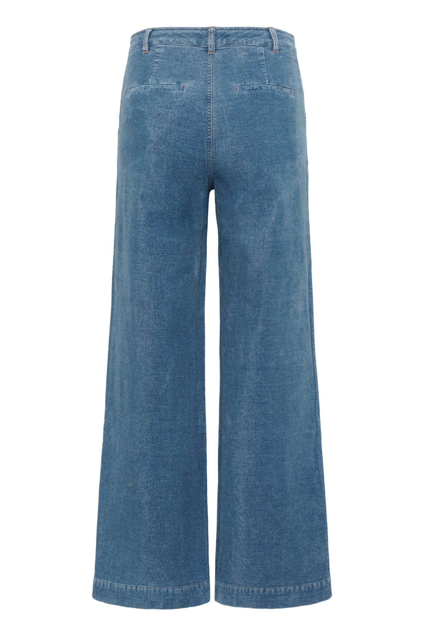 picture of Part Two Ninnen Trousers - Light Blue Denim Cord - Number Two - womens - fashion - clothing - Part Two 2