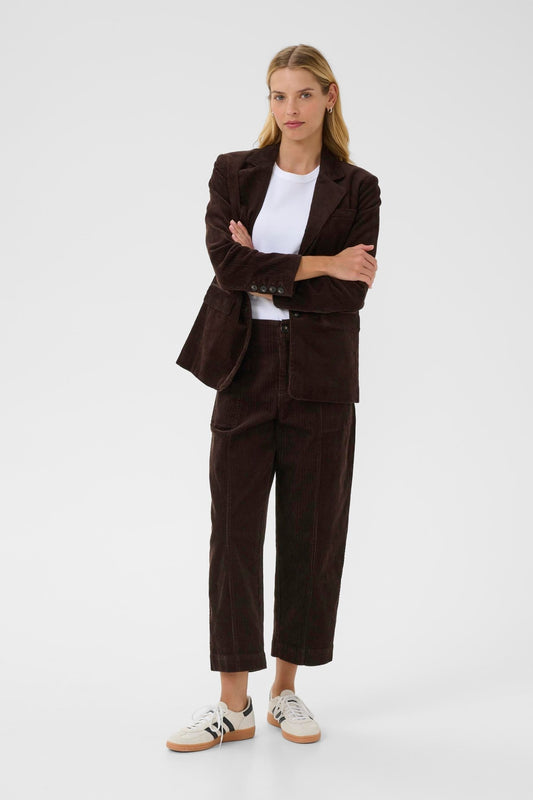 picture of Part Two Netta Trouser - Ganache - Number Two - womens - fashion - clothing - Part Two 1