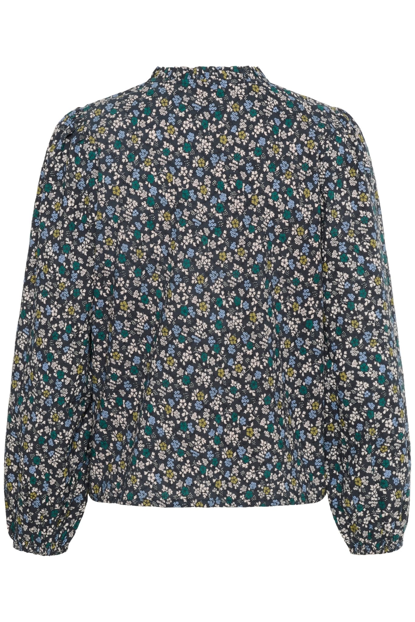 picture of Part Two Eimy Blouse - Black Mini Flower Print - Number Two - womens - fashion - clothing - Part Two 2