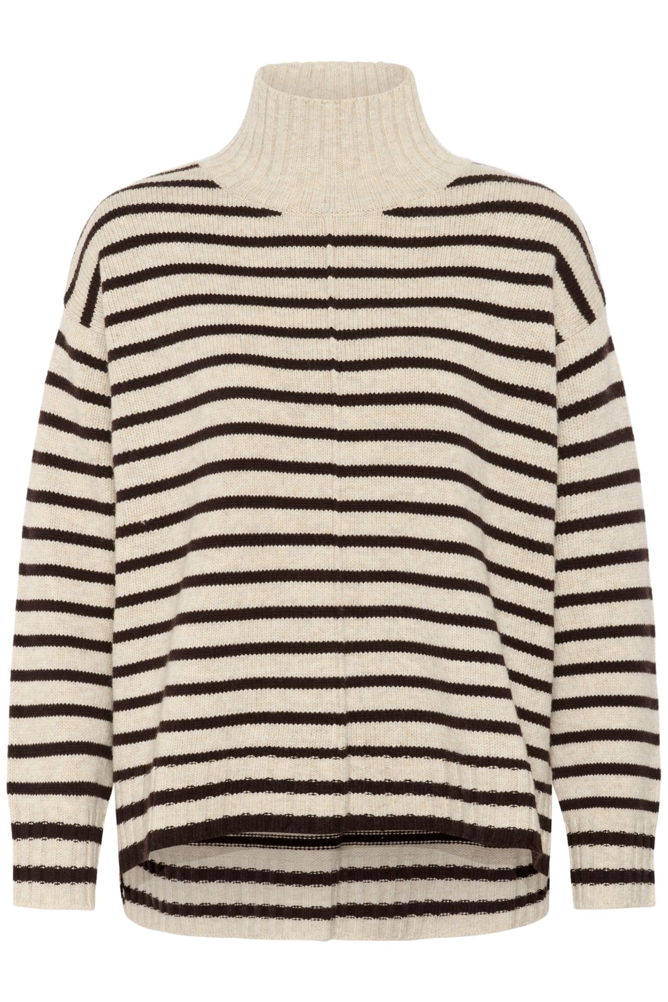 picture of Part Two Lilye Pullover - French Oak Melange/Ganache - Number Two - womens - fashion - clothing - Part Two 5