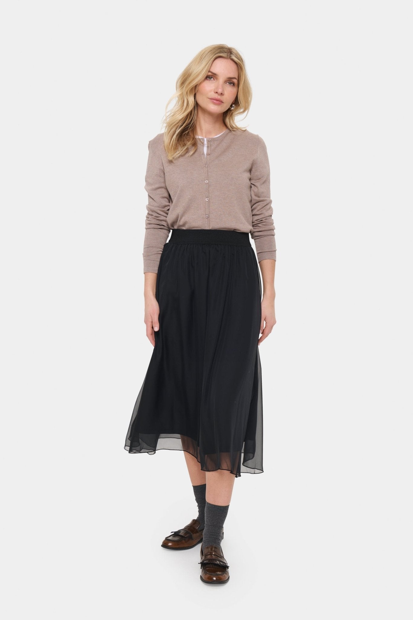 picture of Saint Tropez Coral Skirt - Black - Number Two - womens - fashion - clothing - Saint Tropez 5