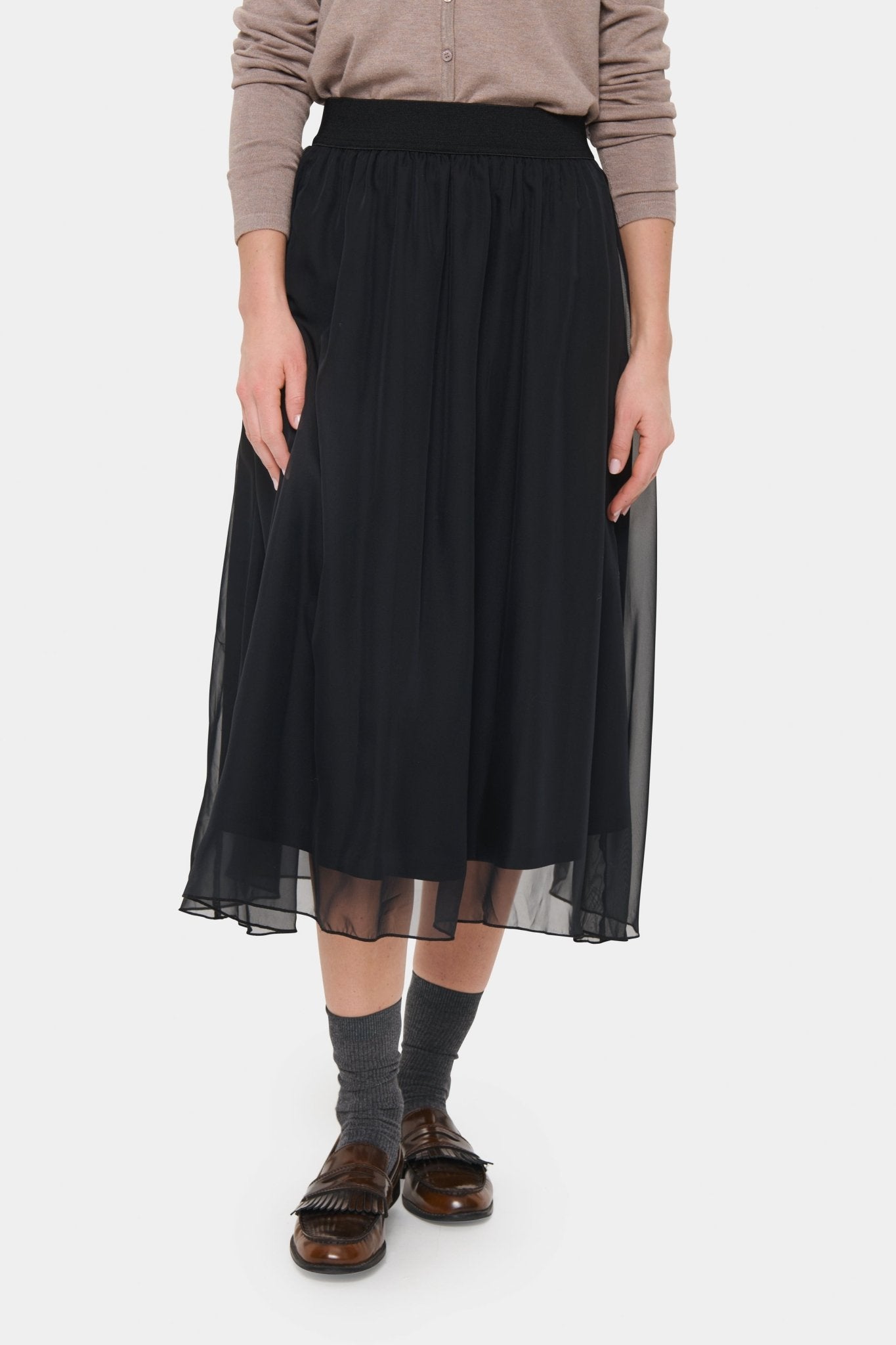 picture of Saint Tropez Coral Skirt - Black - Number Two - womens - fashion - clothing - Saint Tropez 6