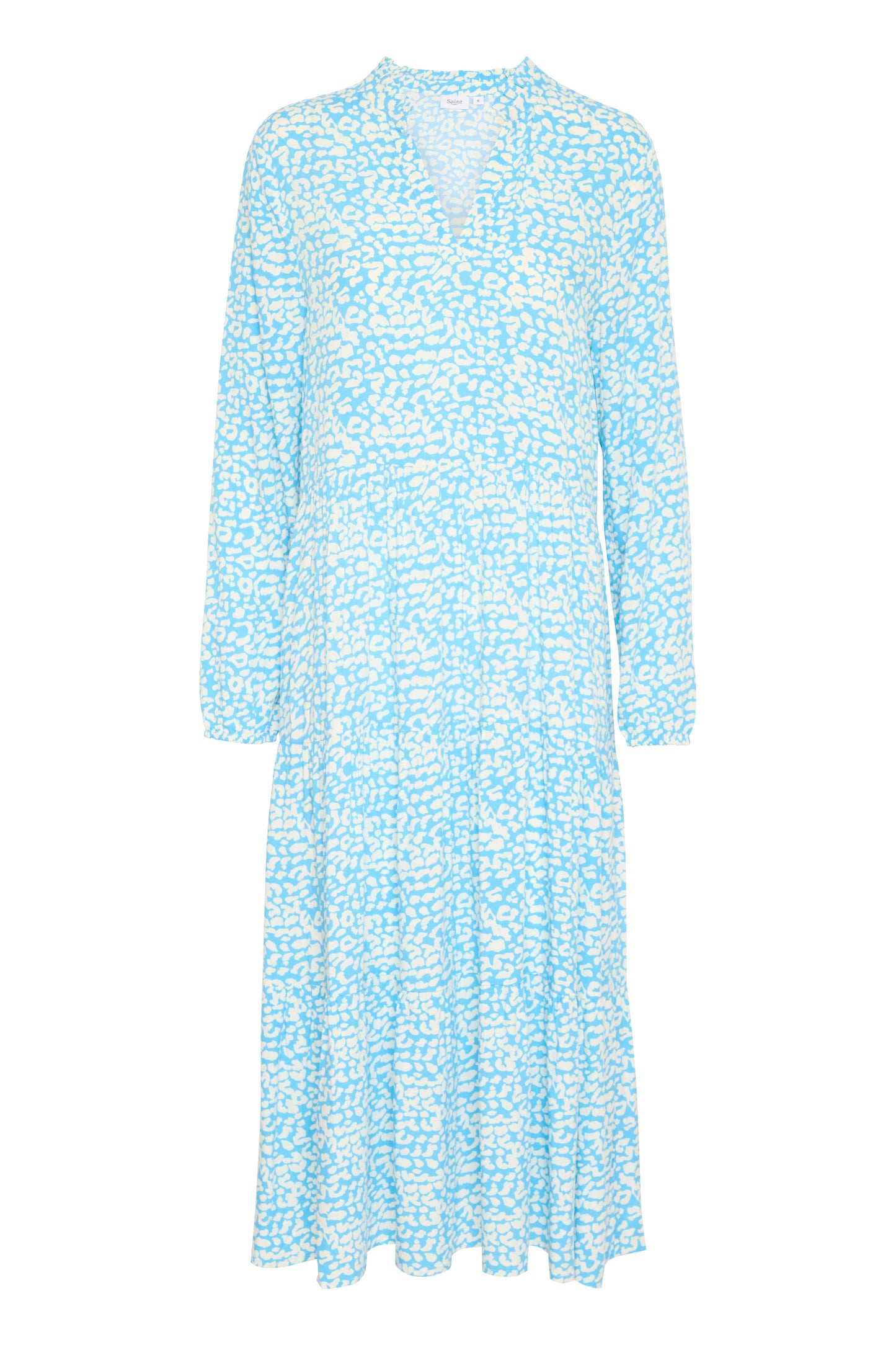 Saint Tropez EdaSZ Maxi Dress Ethereal Blue Leo