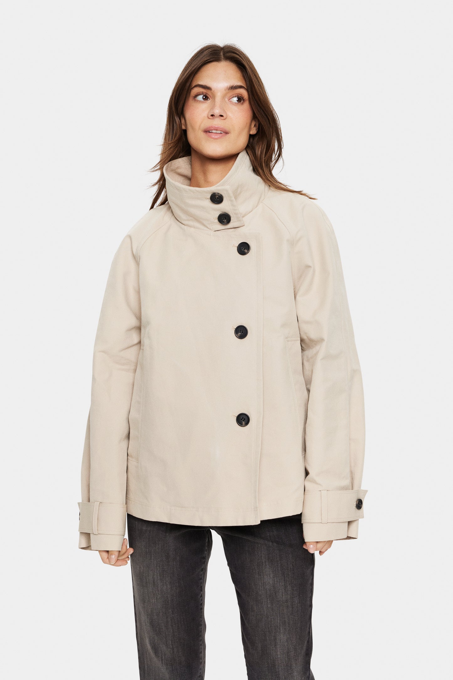 Saint Tropez Isobel Jacket Feather Gray