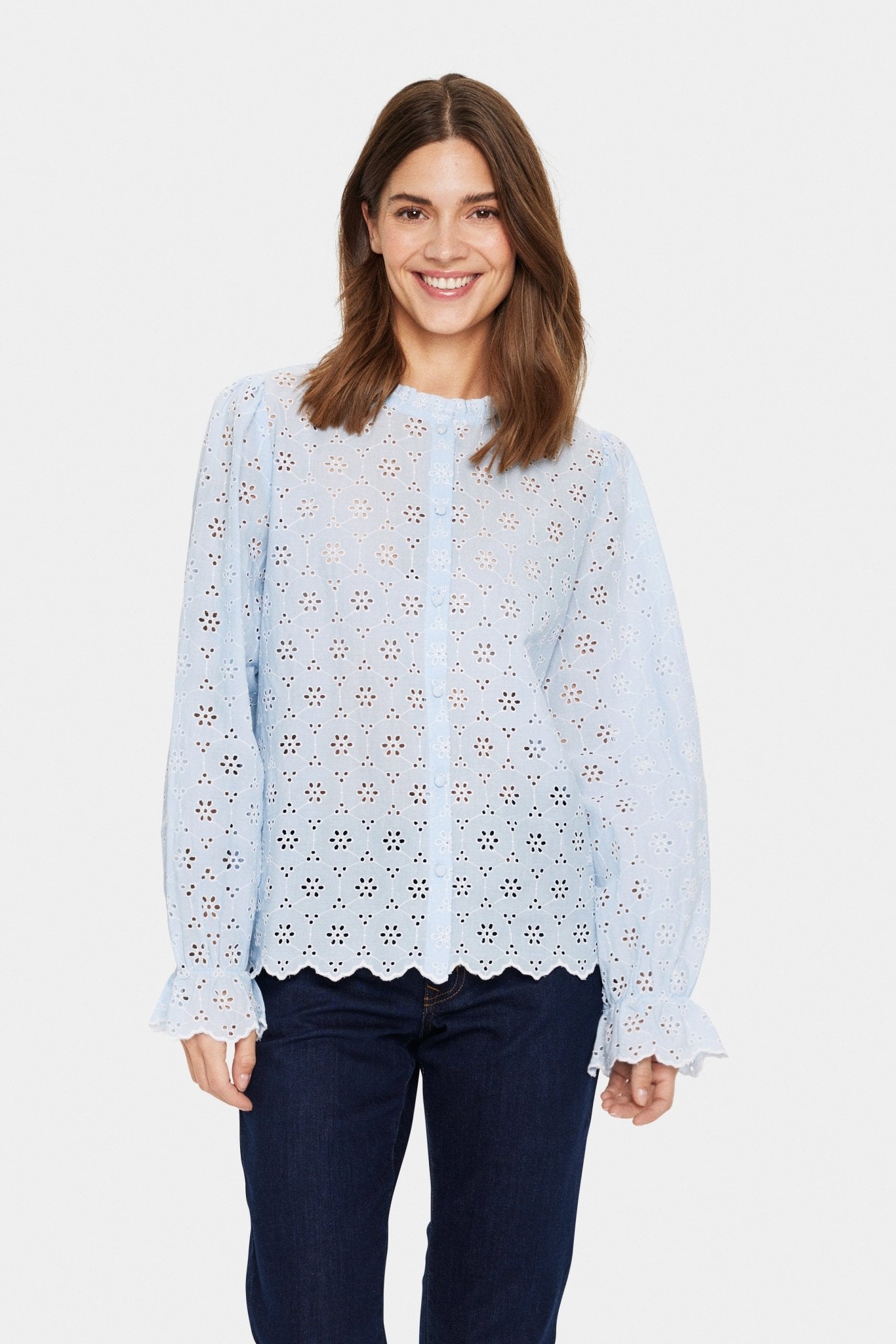 Saint Tropez IvetaSZ Blouse Chambray Blue