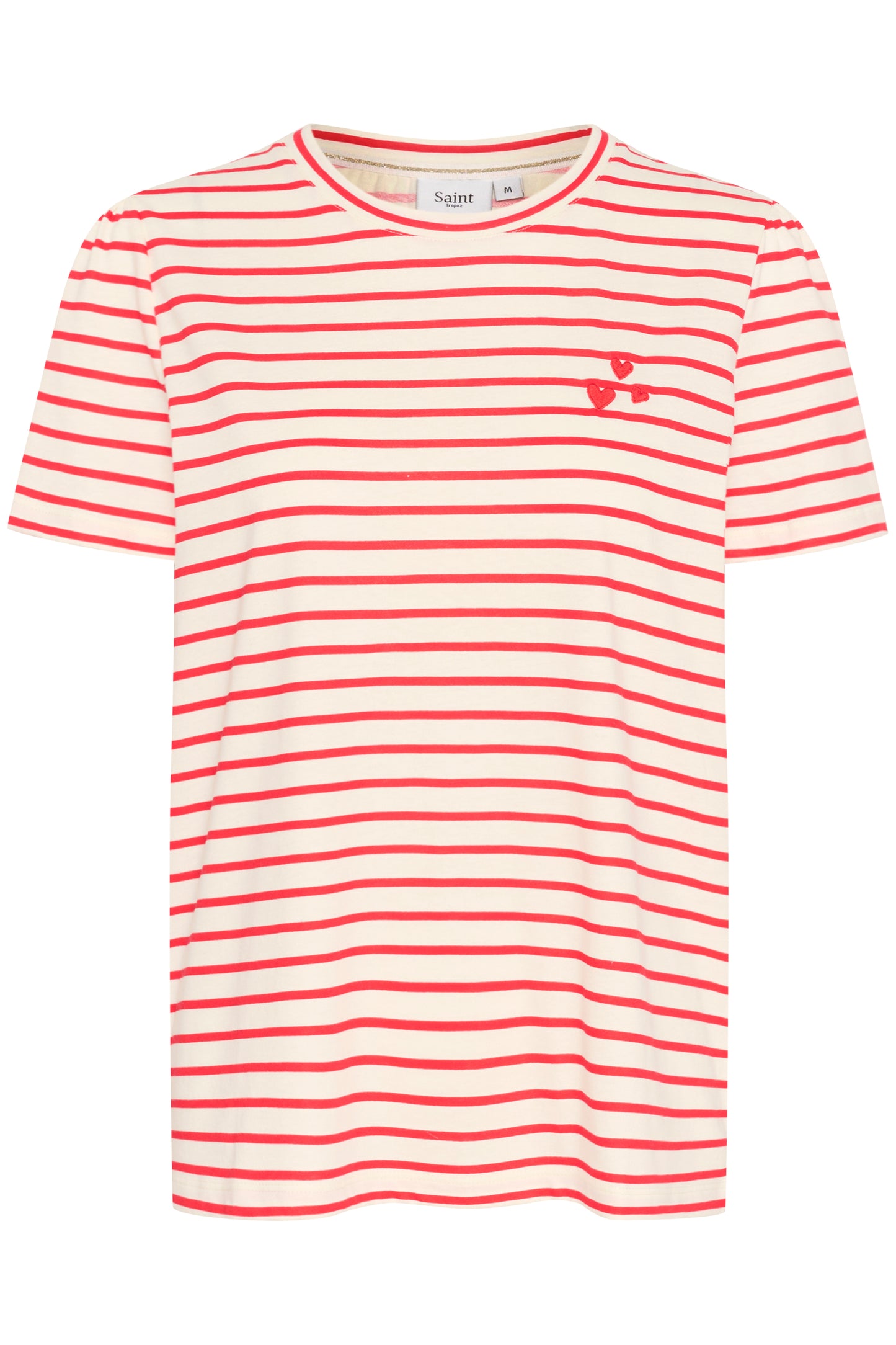 Saint Tropez JuciaSZ T-shirt Flame Scarlet White Stripe
