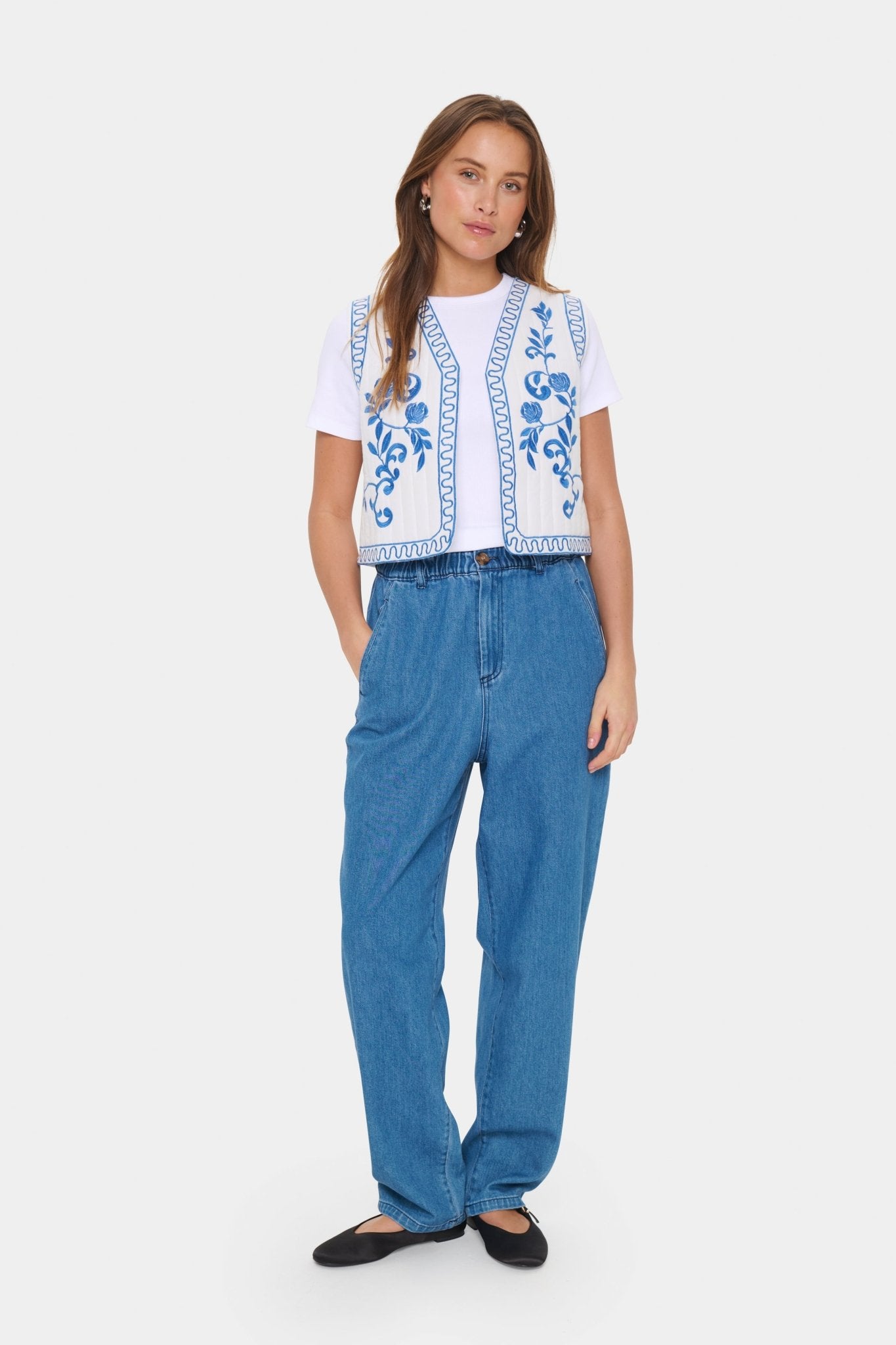 picture of Saint Tropez Kilda SZ Vest Ice - Number Two - womens - fashion - clothing - Saint Tropez 4