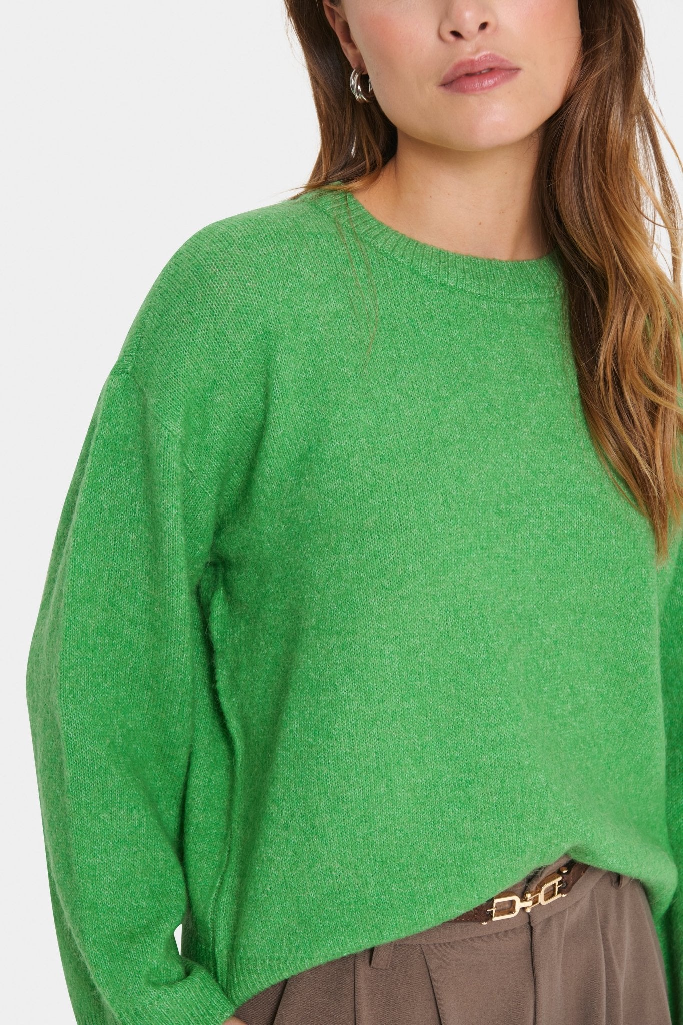 picture of Saint Tropez Larna Pullover - Greenbriar - Number Two - womens - fashion - clothing - Saint Tropez 2