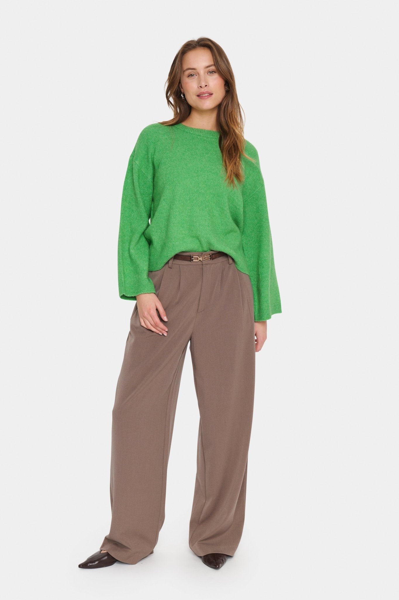 picture of Saint Tropez Larna Pullover - Greenbriar - Number Two - womens - fashion - clothing - Saint Tropez 3