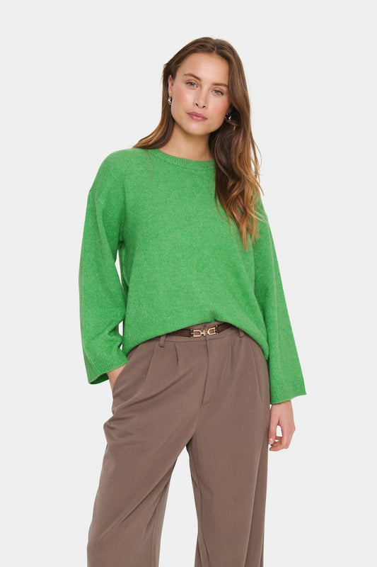 picture of Saint Tropez Larna Pullover - Greenbriar - Number Two - womens - fashion - clothing - Saint Tropez 1