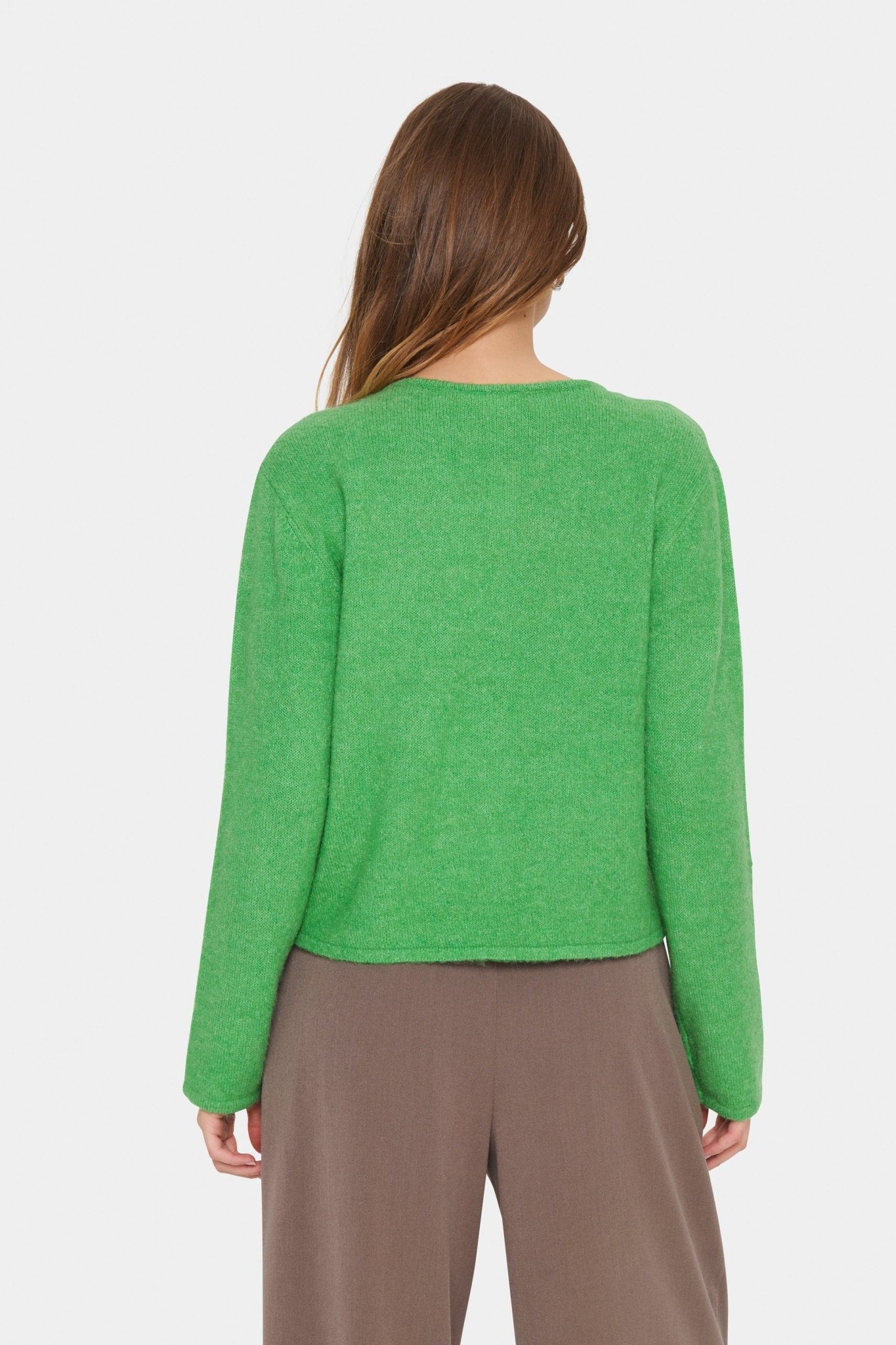 picture of Saint Tropez Larna Cardigan - Greenbriar - Number Two - womens - fashion - clothing - Saint Tropez 4