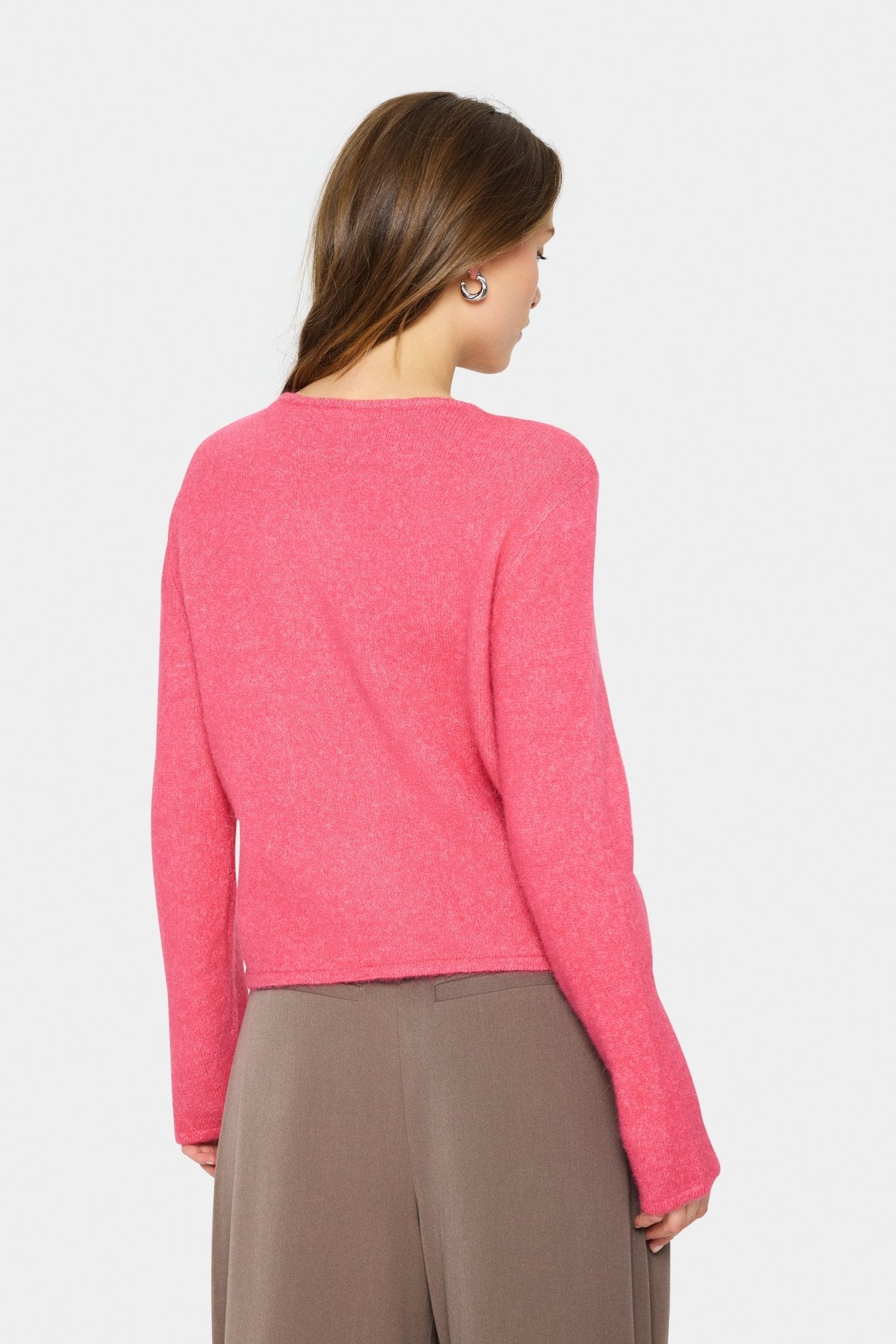 picture of Saint Tropez Larna Cardigan - Fruit Dove - Number Two - womens - fashion - clothing - Saint Tropez 4
