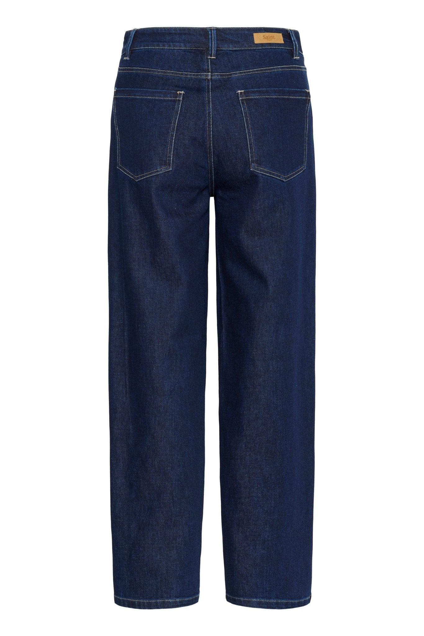 picture of Saint Tropez Loesa Denim Jeans - Dark Blue Denim - Number Two - womens - fashion - ethical - clothing - Saint