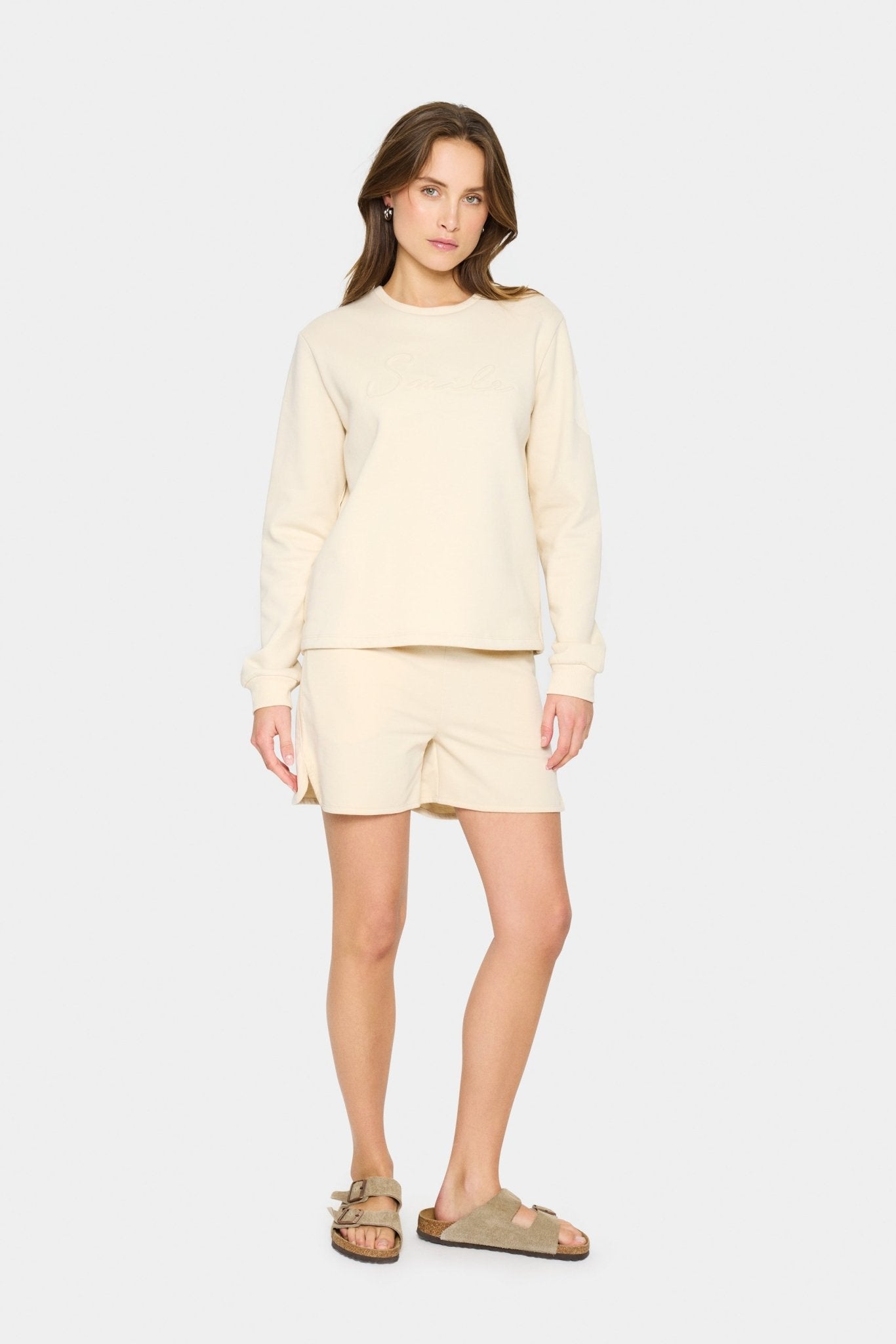 picture of Saint Tropez Lyona Sweatshirt - Fog - Number Two - womens - fashion - clothing - Saint Tropez 5