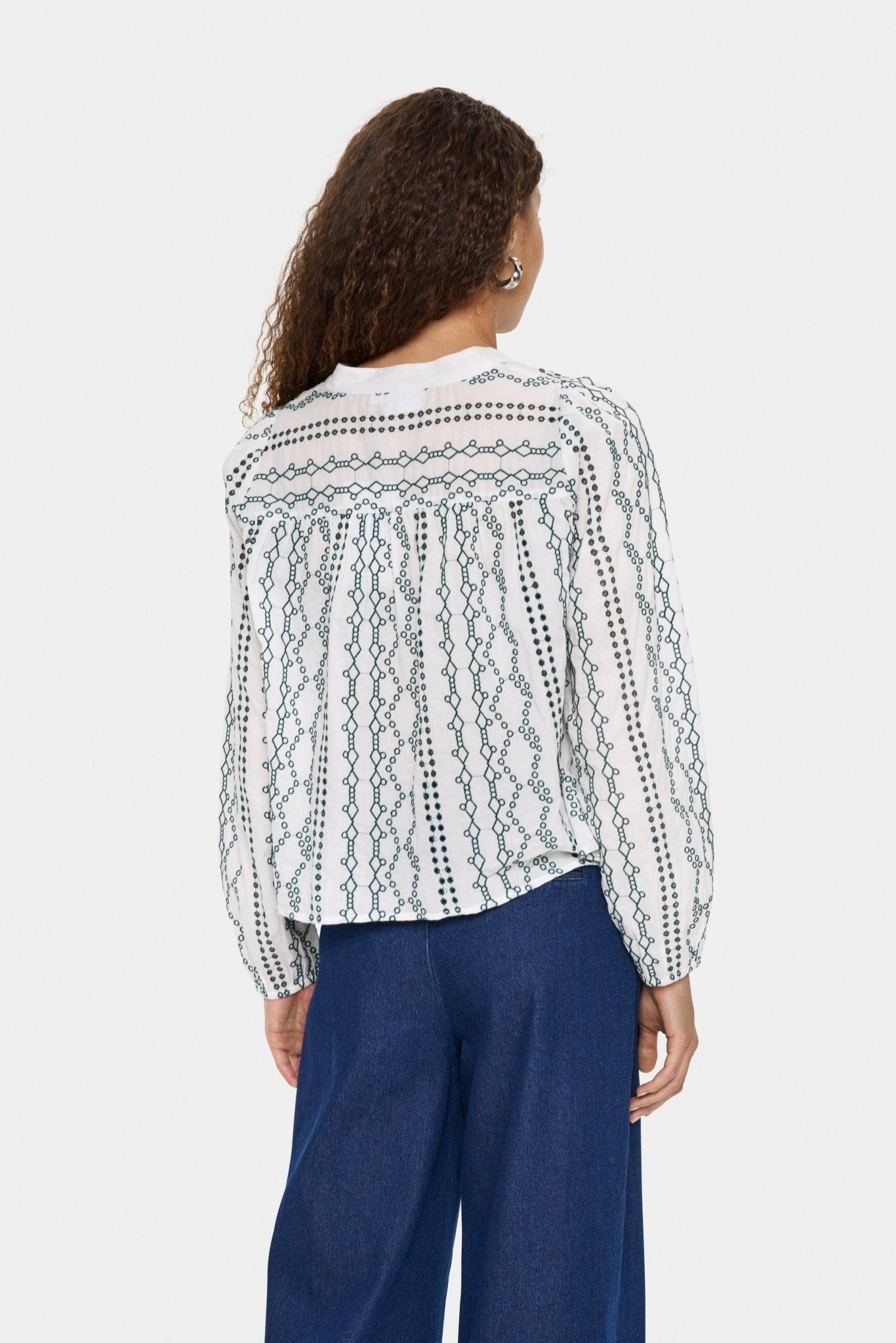 picture of Saint Tropez Malvie Blouse - June Bug - Number Two - womens - fashion - clothing - Saint Tropez 4